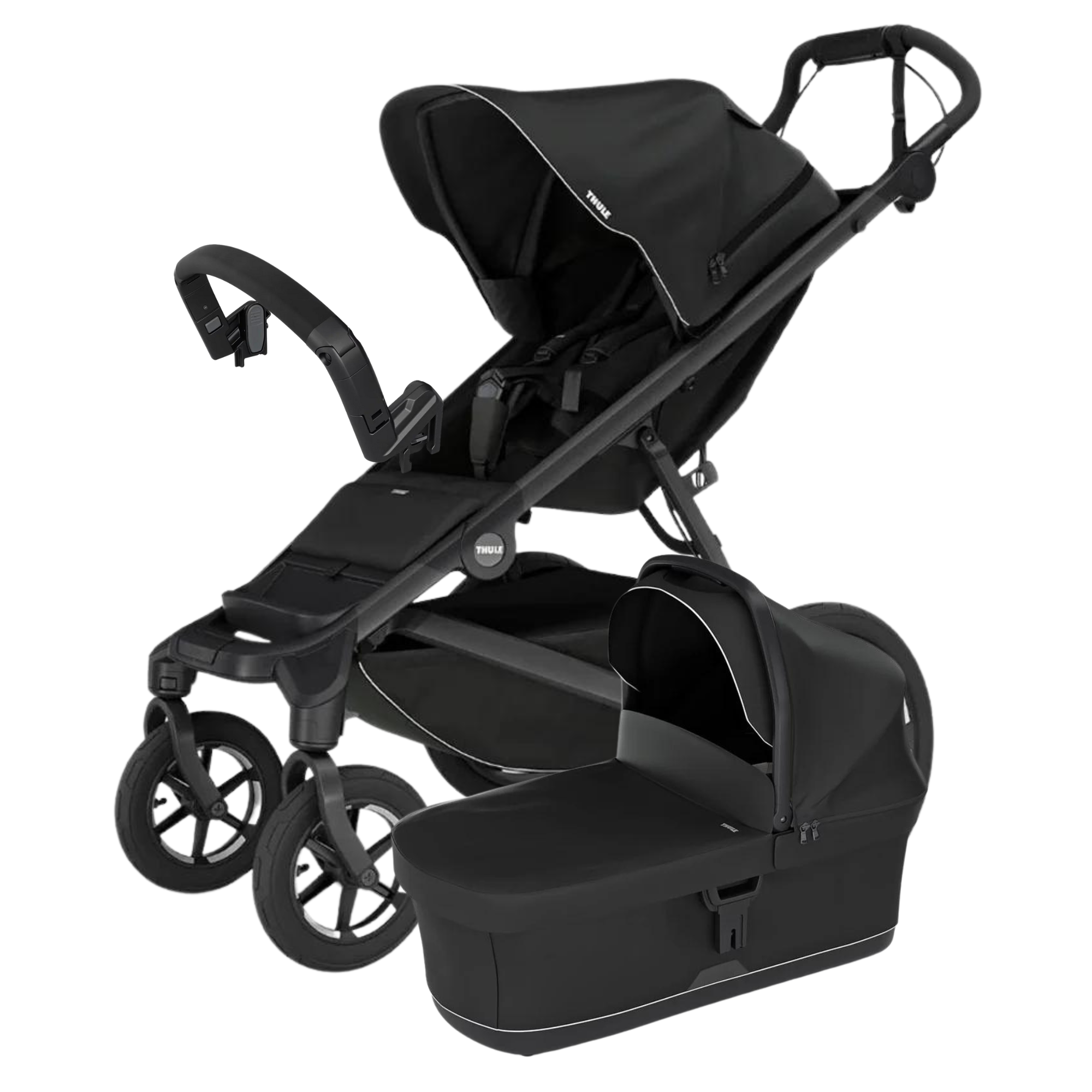 Thule Urban Glide 4-Wheel All-Terrain Stroller + Bassinet ( FREE Bumper Bar Intro Offer) - Tiny Tots Baby Store 