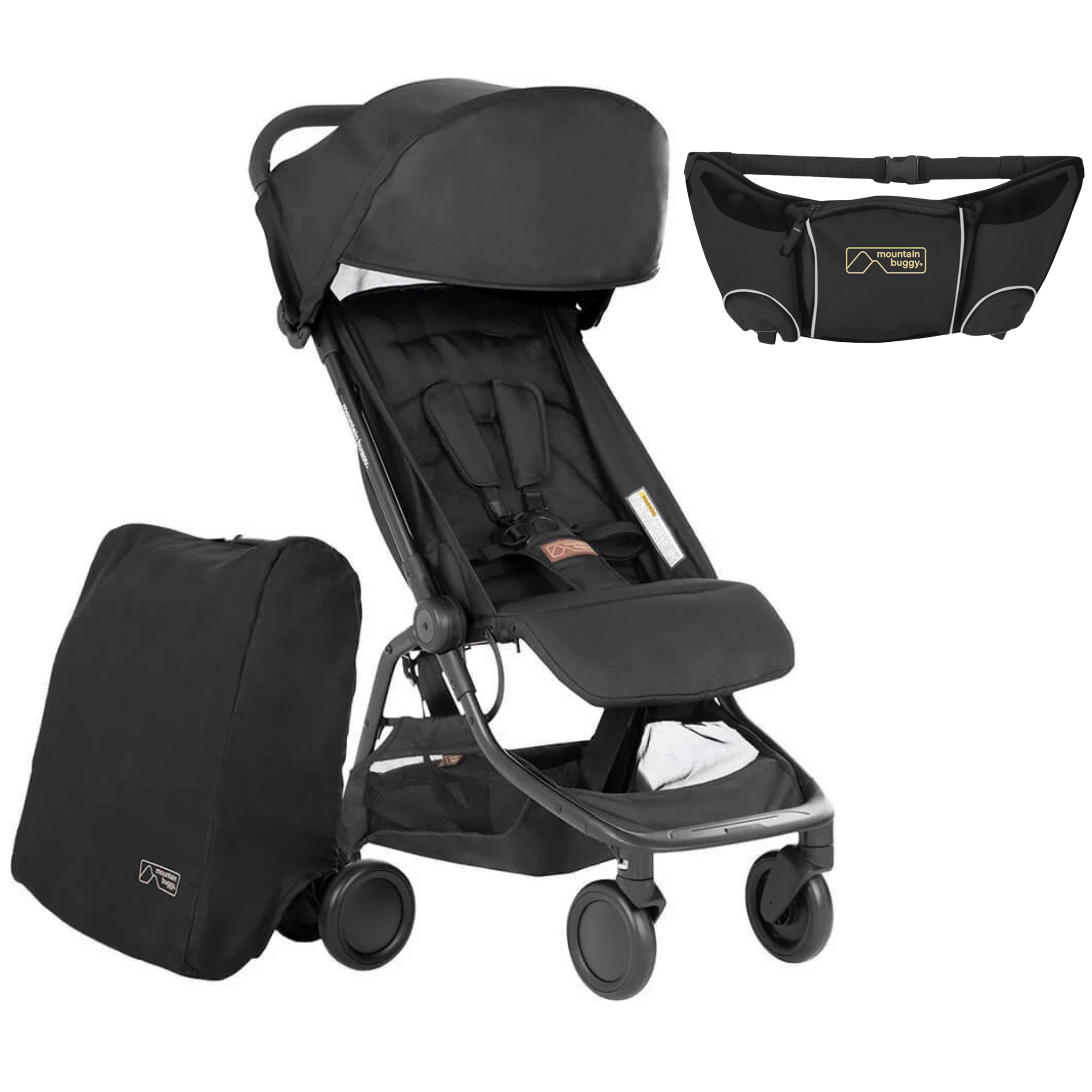 Mountain Buggy nano™ (2020+) V3 Travel Stroller FREE Buggy Pouch