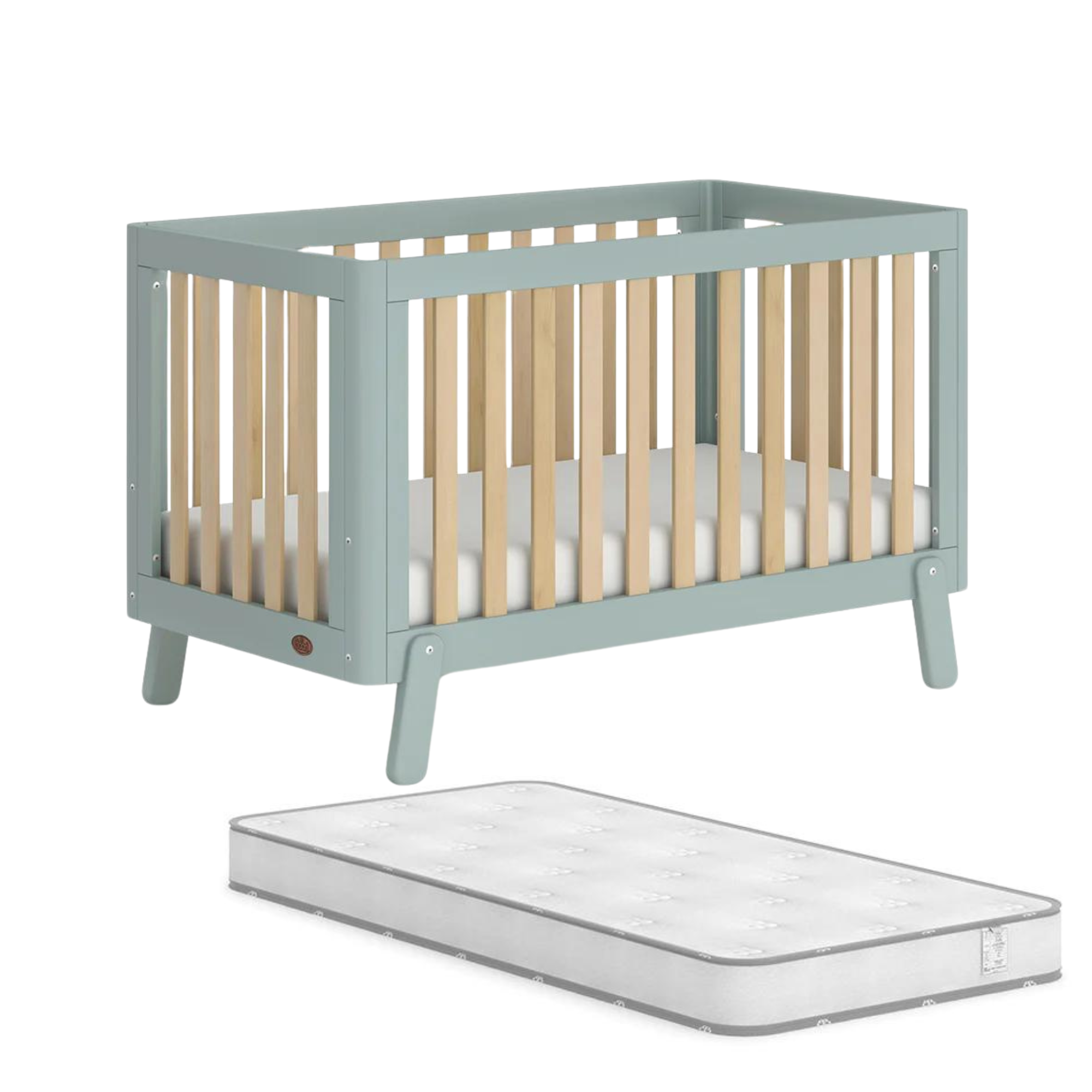 Boori Turin Baby Cot With Mattress - Tiny Tots Baby Store 