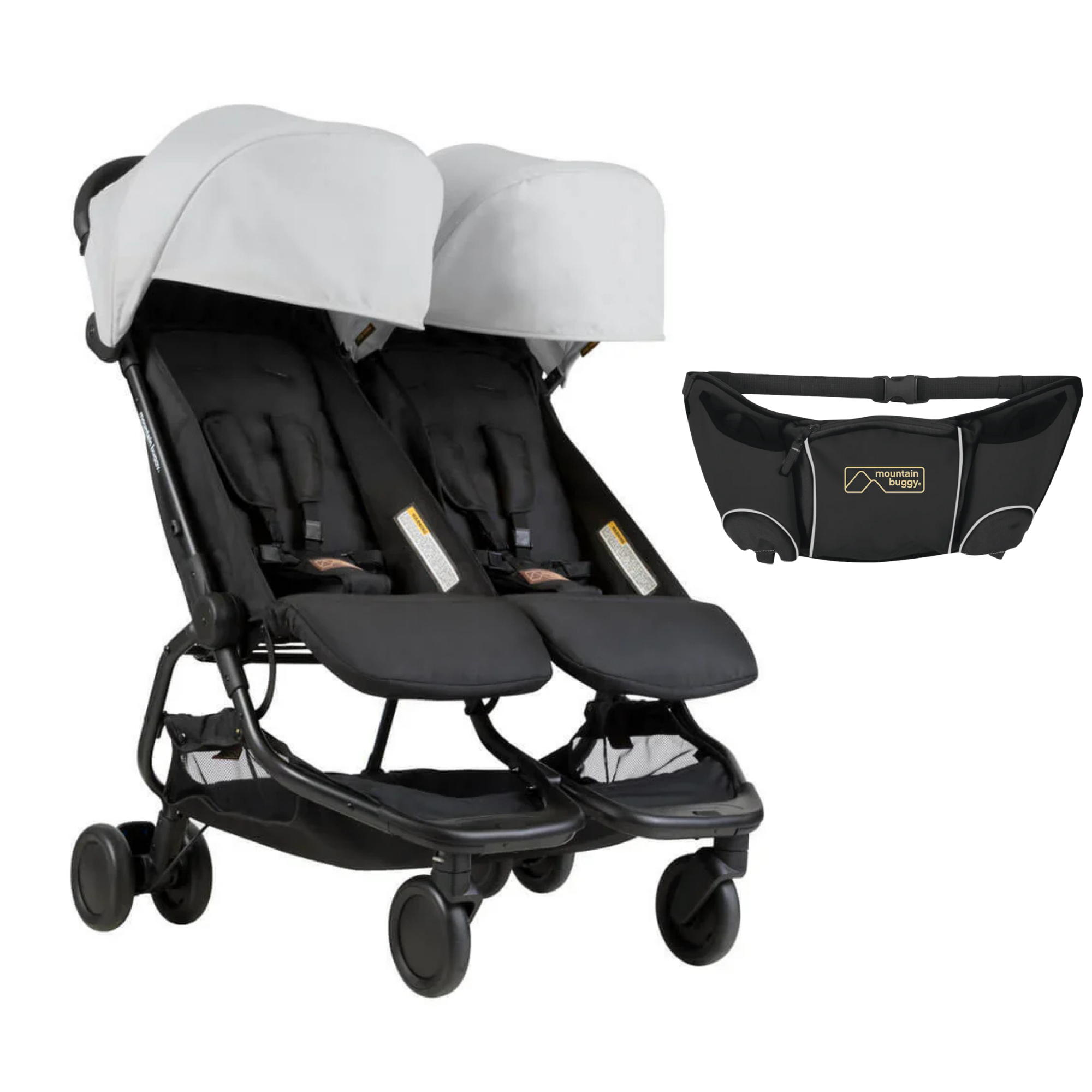 Mountain Buggy nano duo™ with cocoon™ for twins bundle