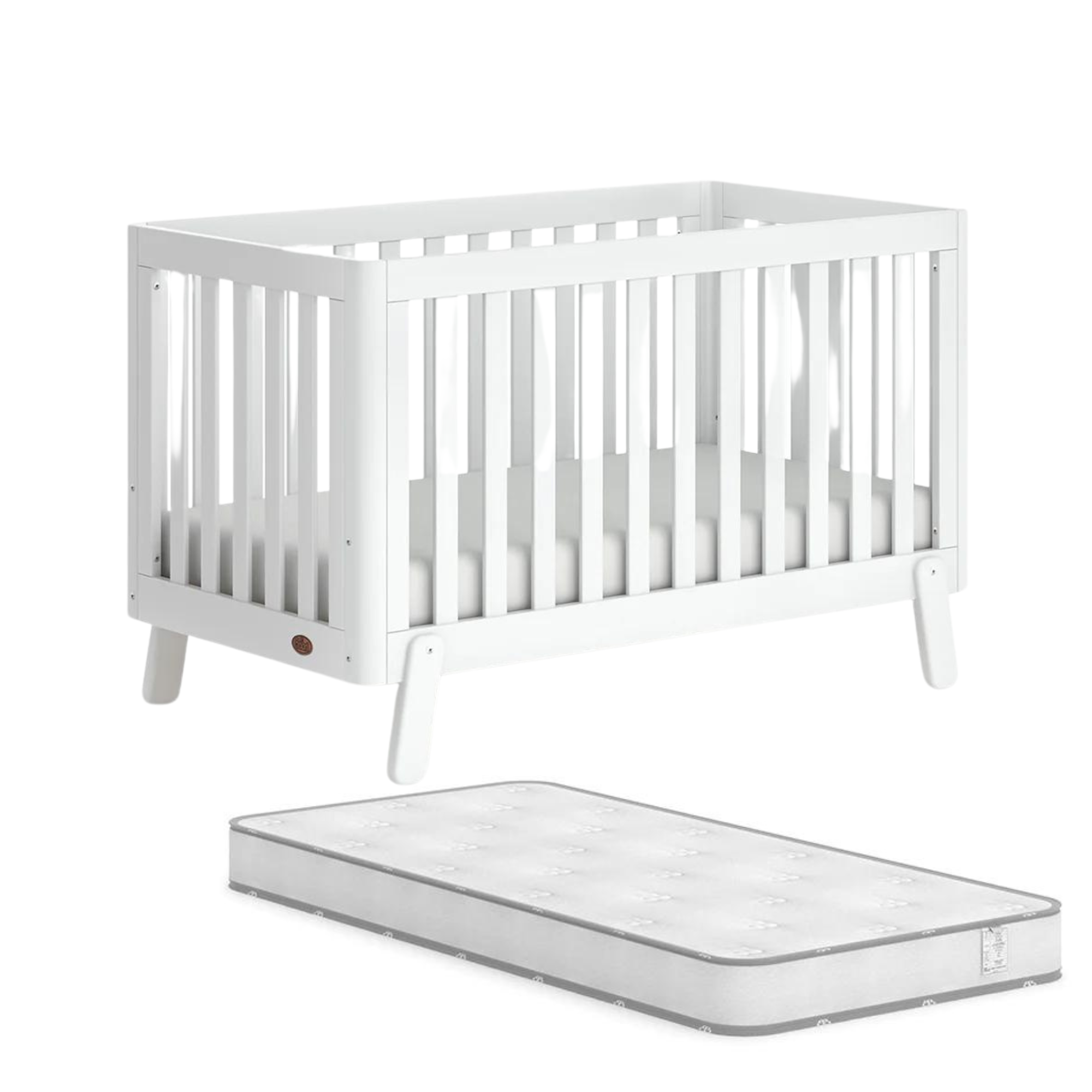 Boori Turin Baby Cot With Mattress - Tiny Tots Baby Store 