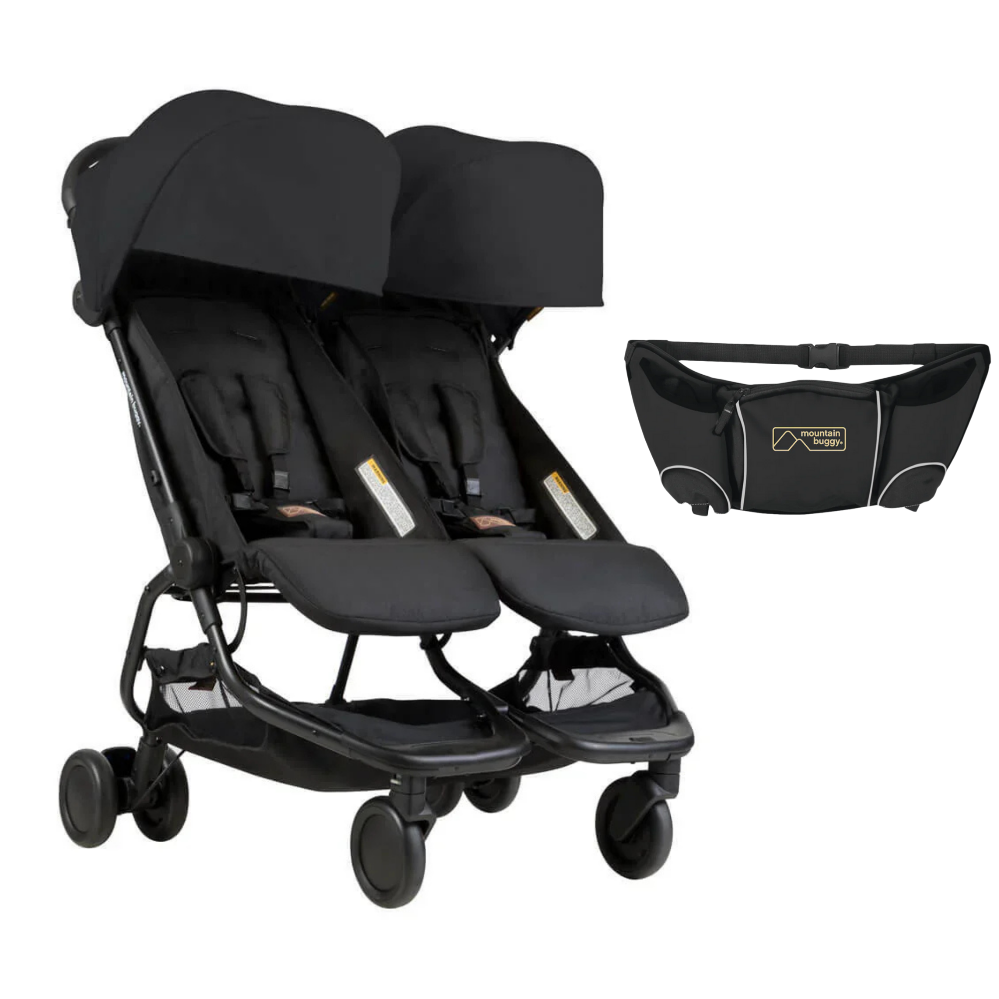 Mountain Buggy nano duo™ with cocoon™ for twins bundle