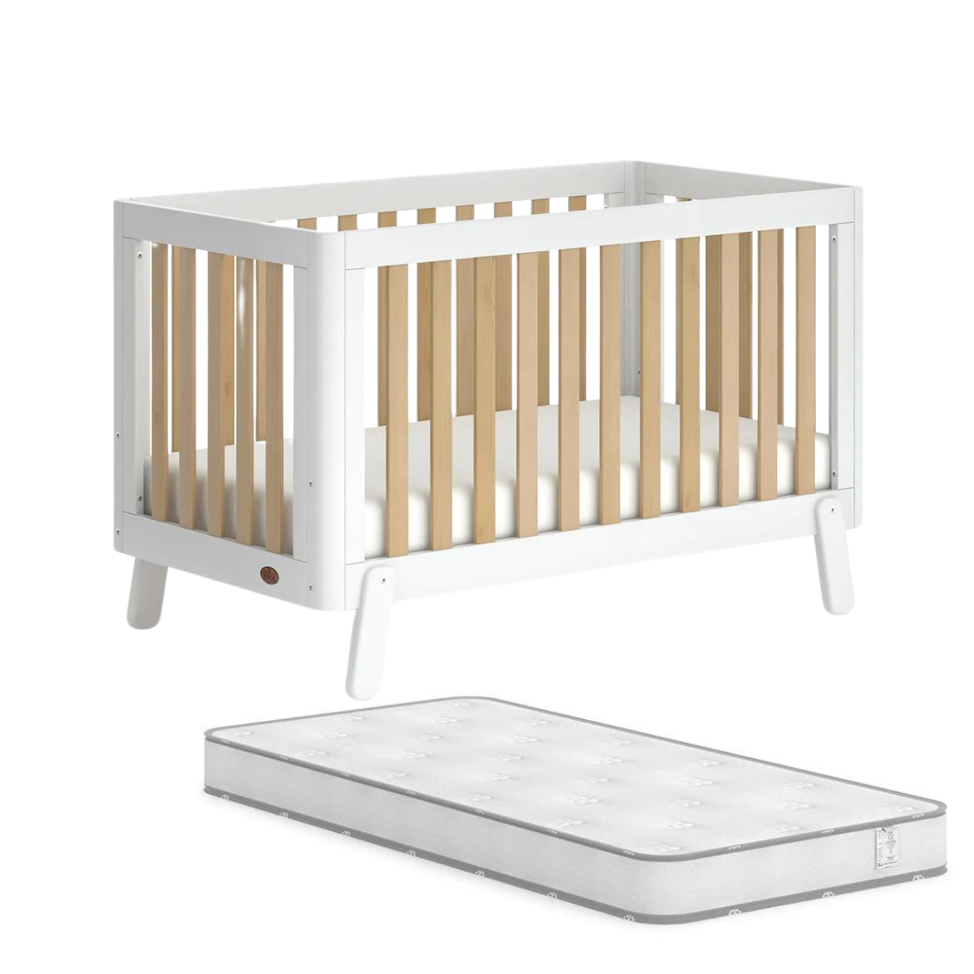 Boori Turin Baby Cot With Mattress - Tiny Tots Baby Store 