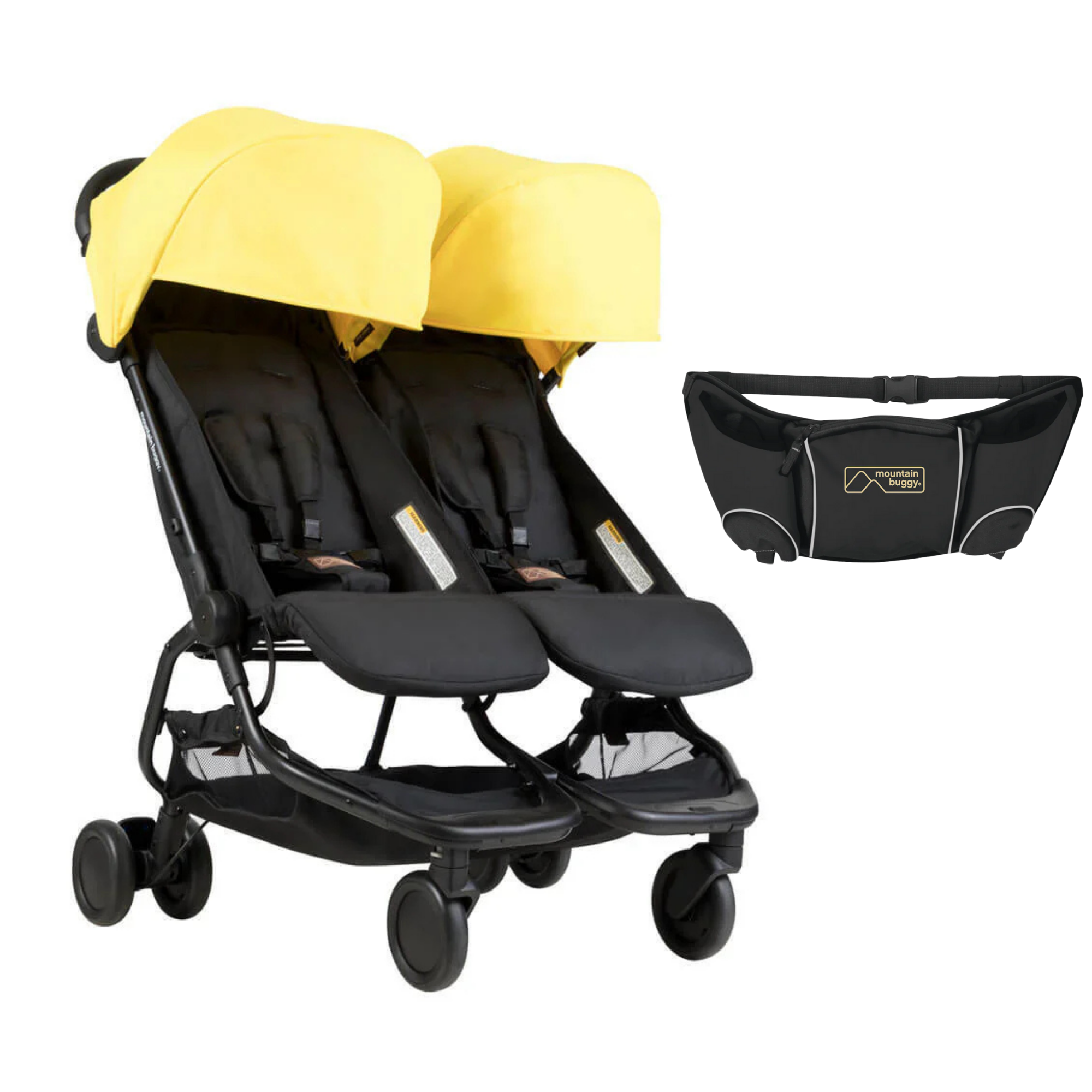 Mountain Buggy nano duo™ with cocoon™ for twins bundle