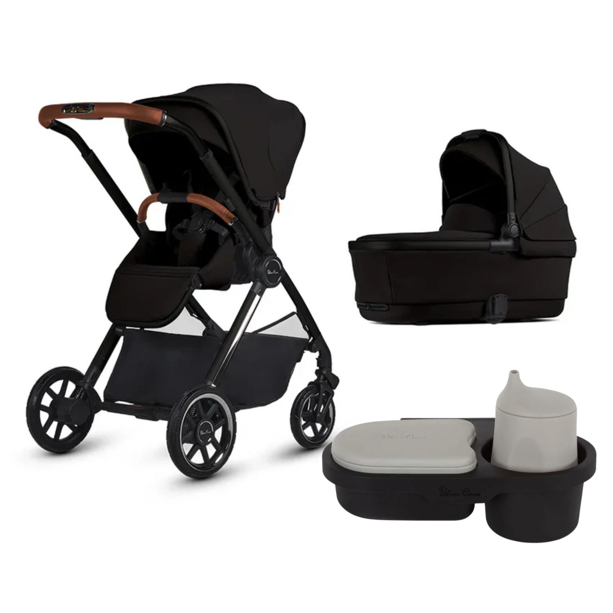 Silver Cross Reef 2 with Carrycot Special Edition –Nocturne (Limited Time Offer FREE Snack Tray) ETA DEC - Tiny Tots Baby Store 