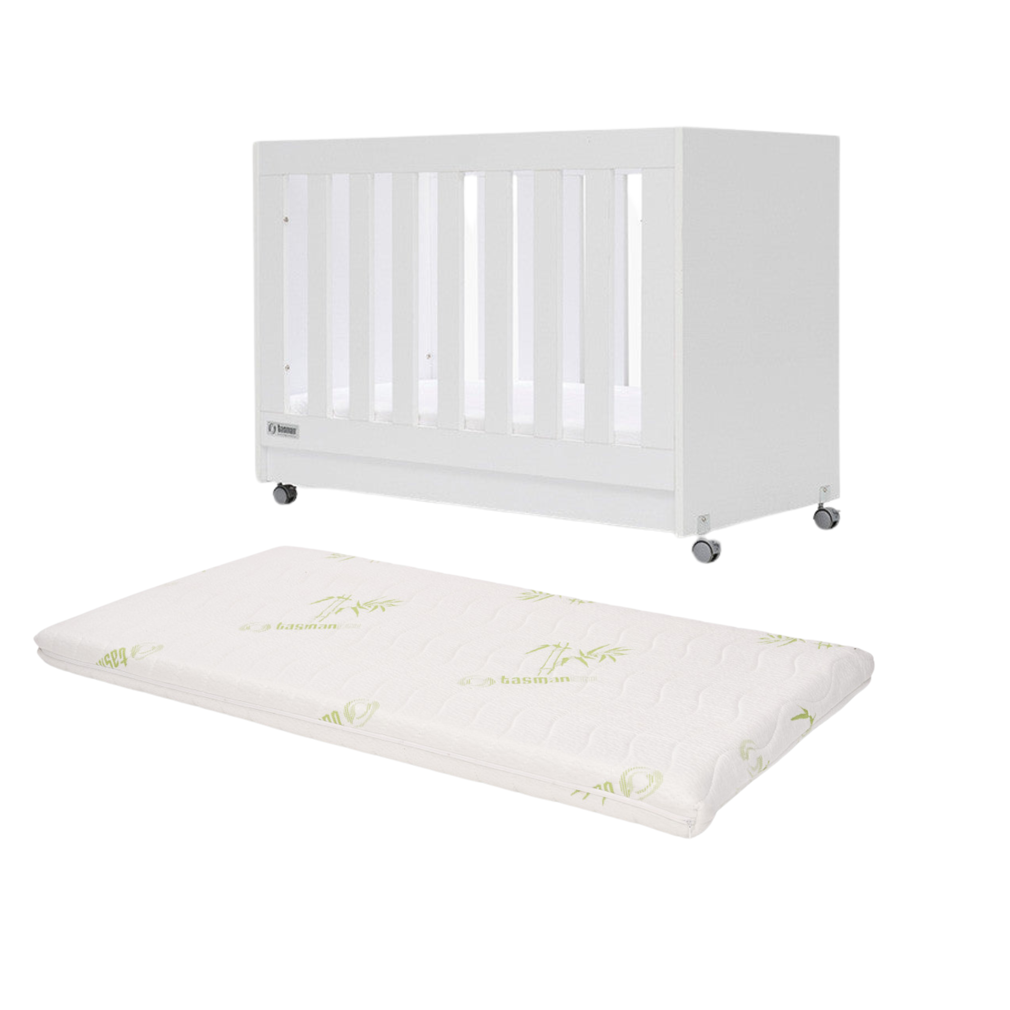 Tasman Eco Eden Compact Cot FOAM Mattress Package - Tiny Tots Baby Store 