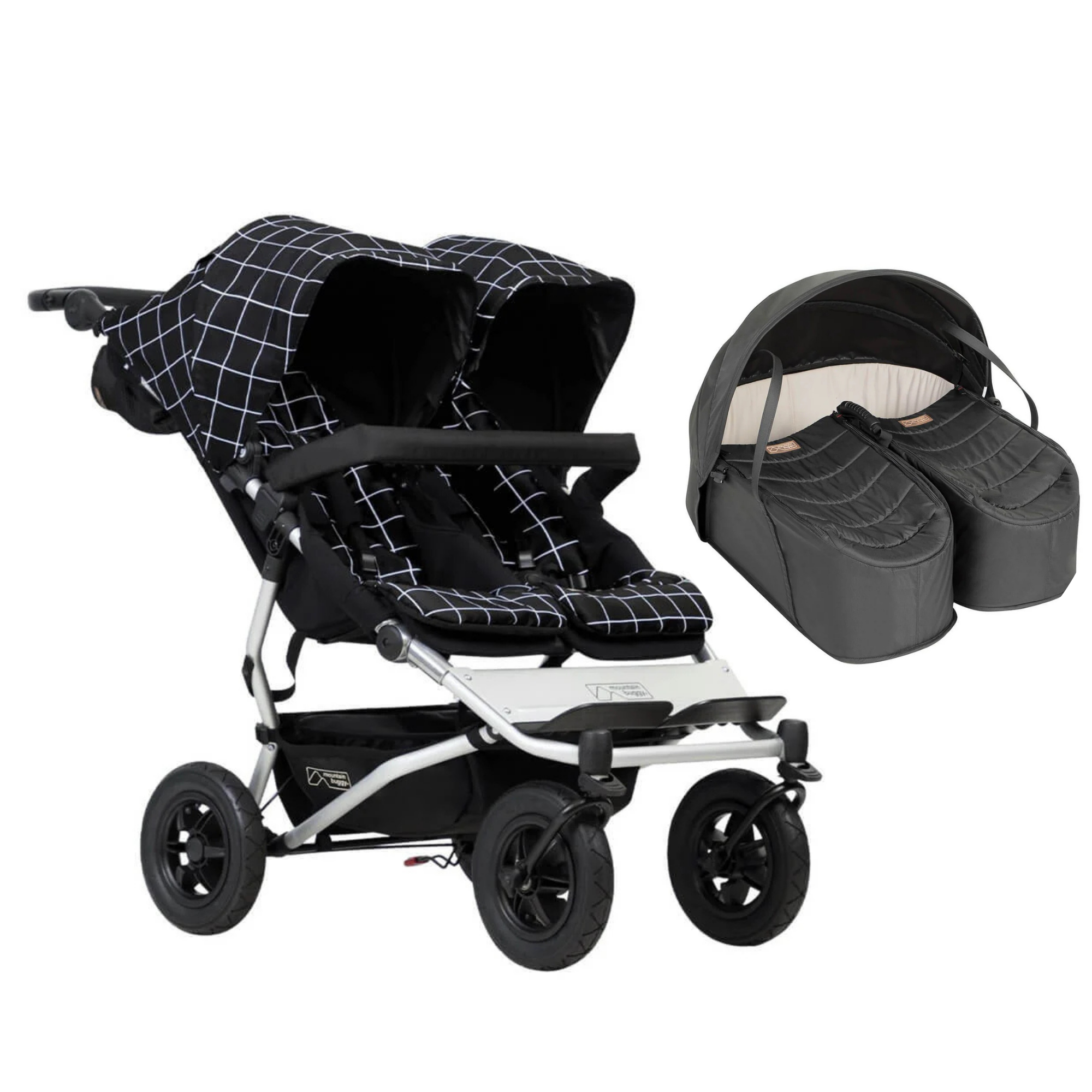 Mountain Buggy duet™ buggy and cocoon™ for twins bundle