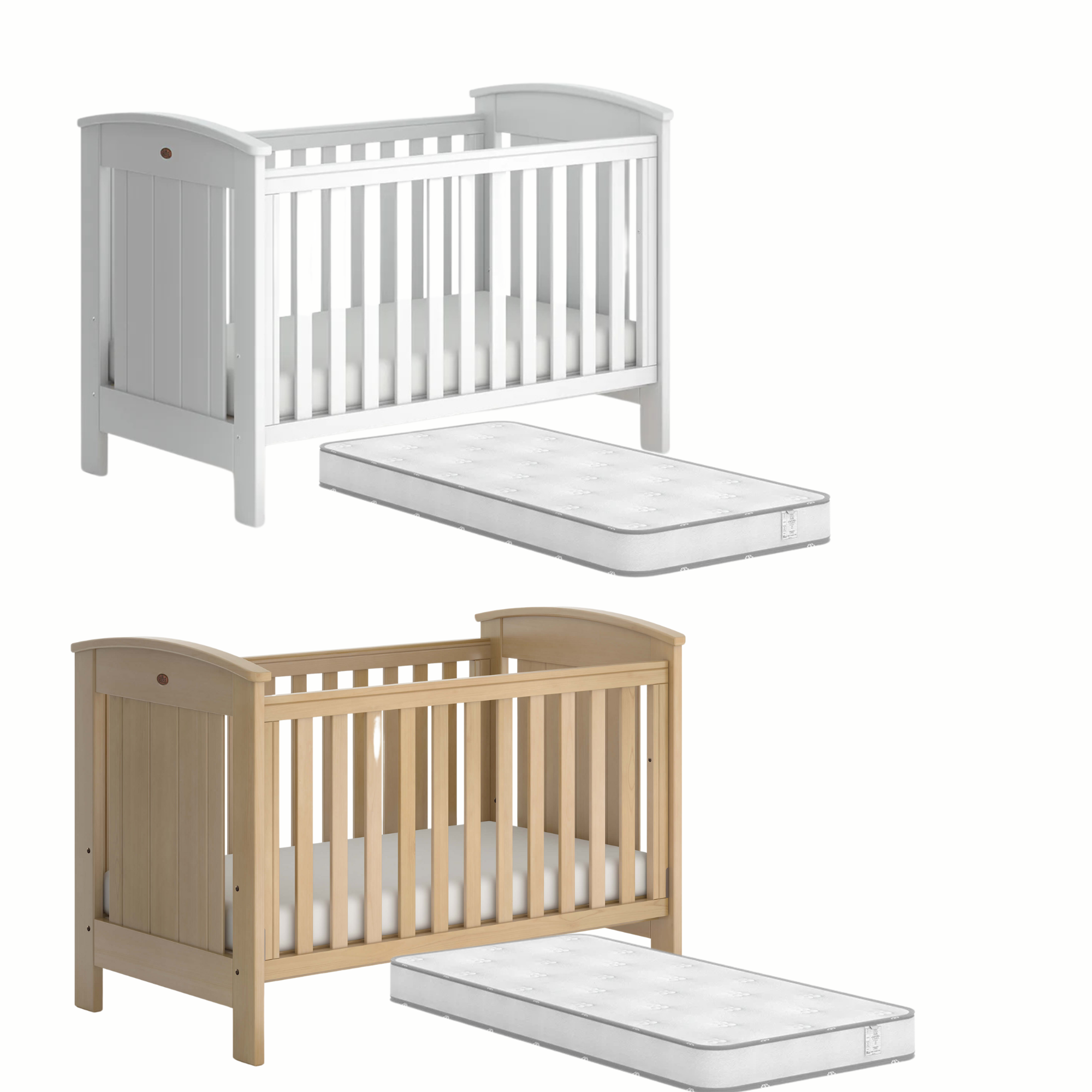 Boori Casa Baby Cot - Dropside Cot & Mattress Package - Tiny Tots Baby Store 