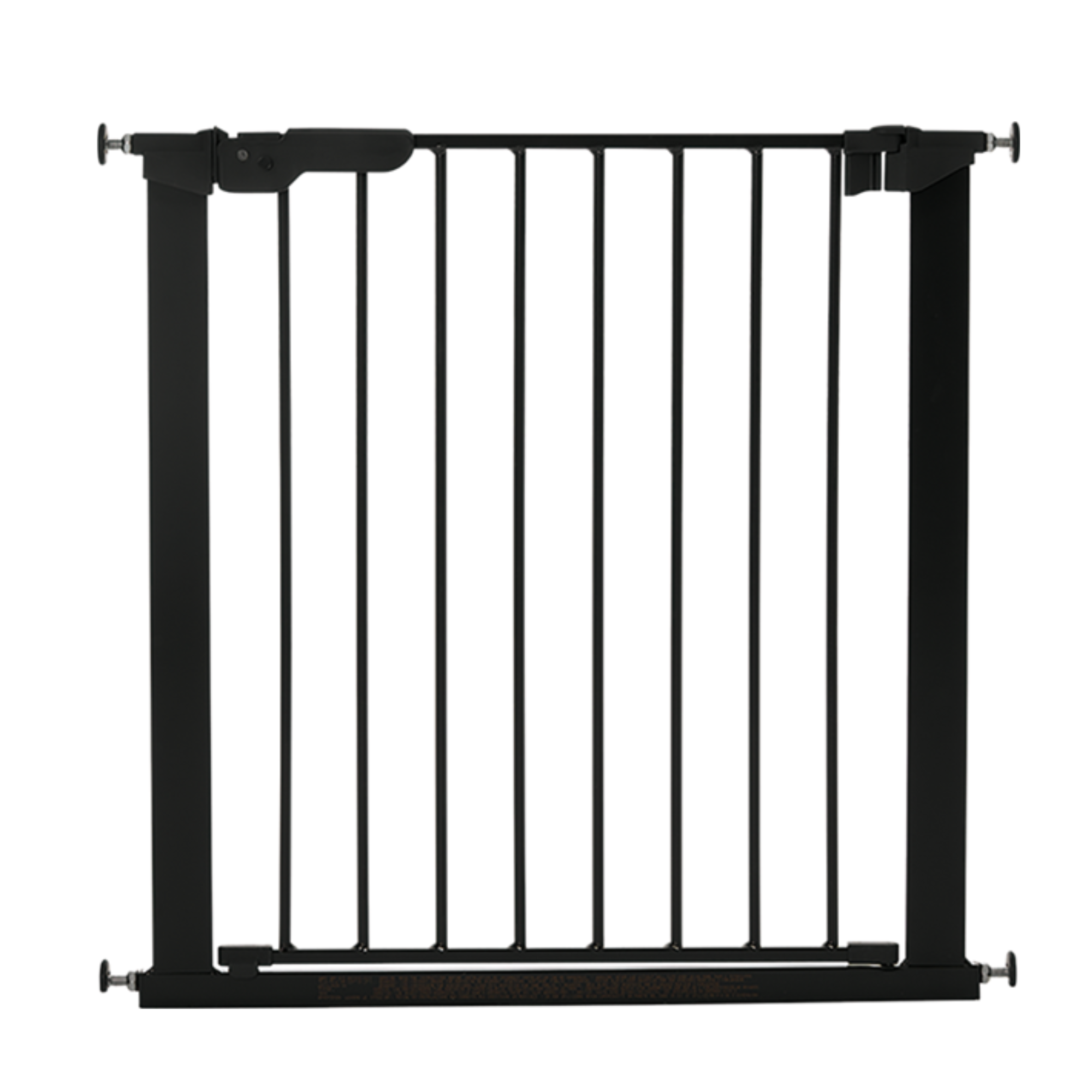 DogSpace Lassie Pet metal safety gate Black - Tiny Tots Baby Store 