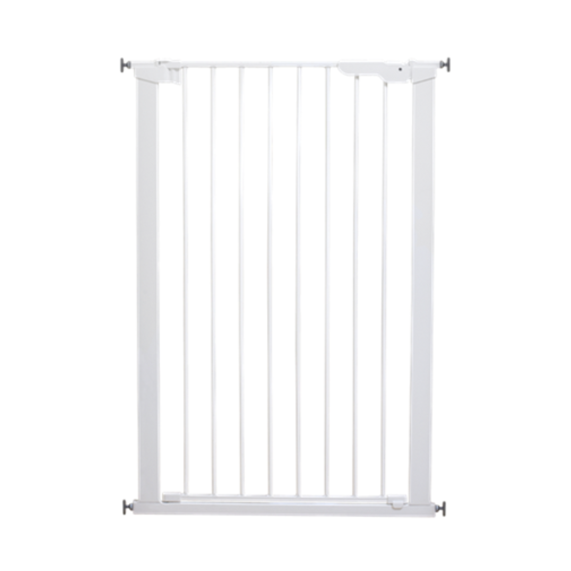 DogSpace BONNIE extra tall Pet gate metal gate WHITE - Tiny Tots Baby Store 