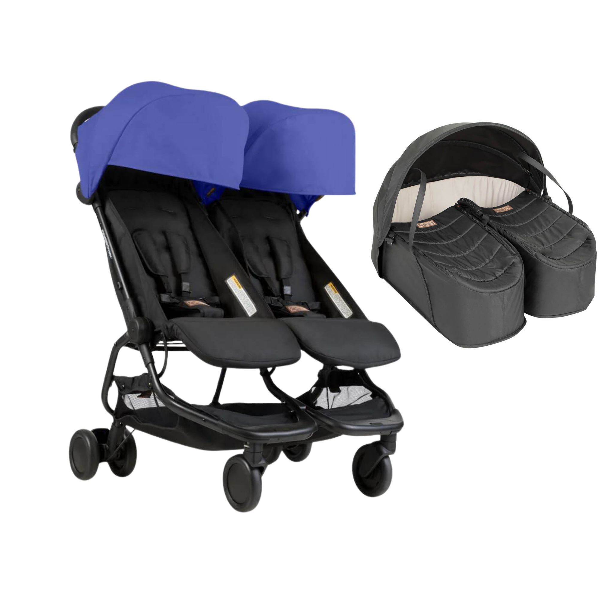 Mountain Buggy nano duo™ with cocoon™ for twins bundle