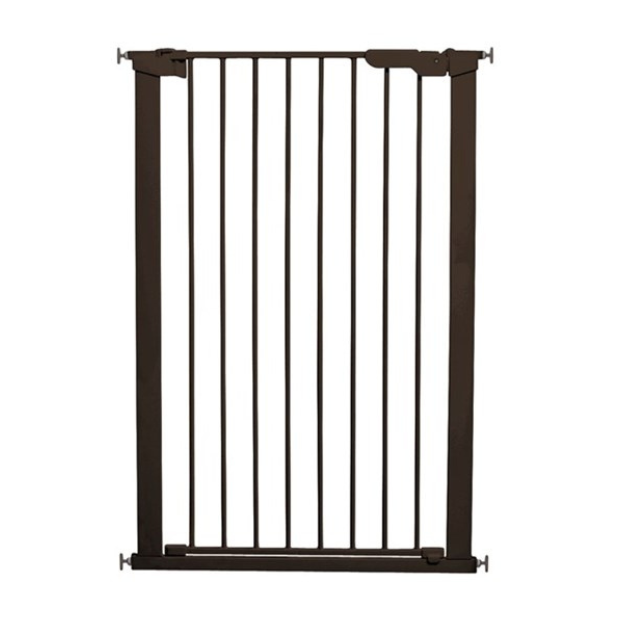 DogSpace BONNIE extra tall Pet gate metal gate BLACK - Tiny Tots Baby Store 