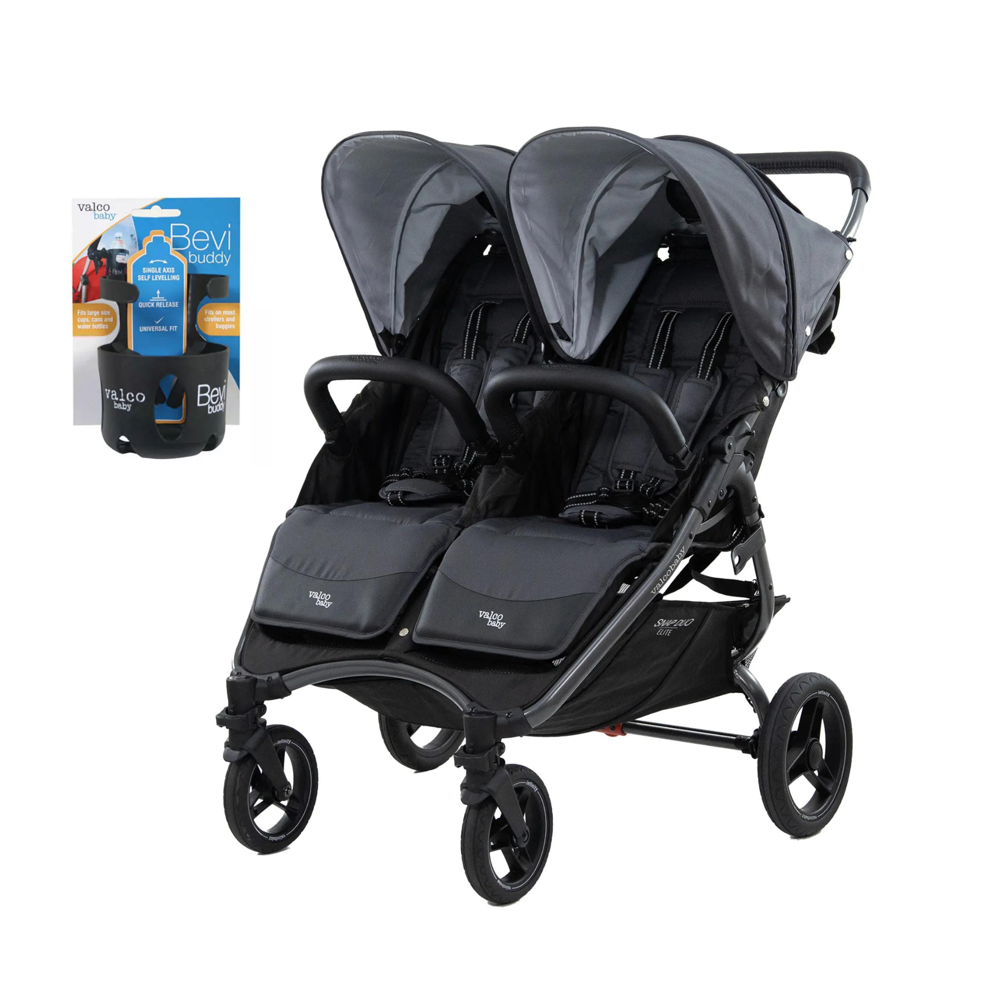 Valco Baby Snap DUO Elite ( FREE Cup Holder Intro Offer) - Tiny Tots Baby Store 