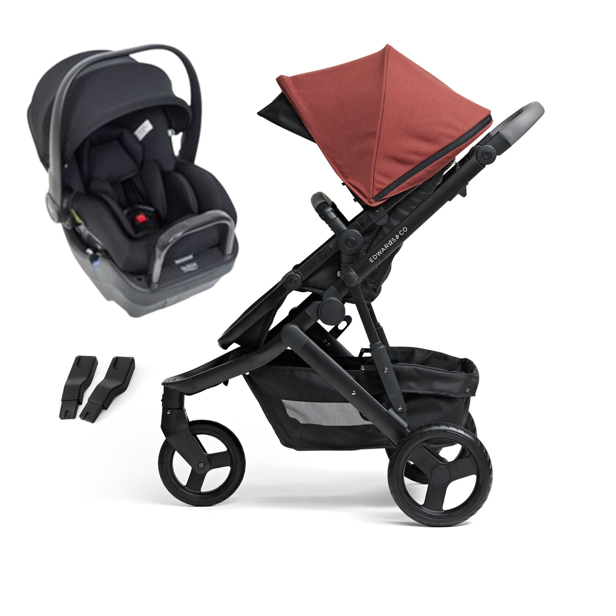 Edwards & Co Oscar M2 Stroller Travel Systems | B-Pod LITE Baby Capsule - Tiny Tots Baby Store 