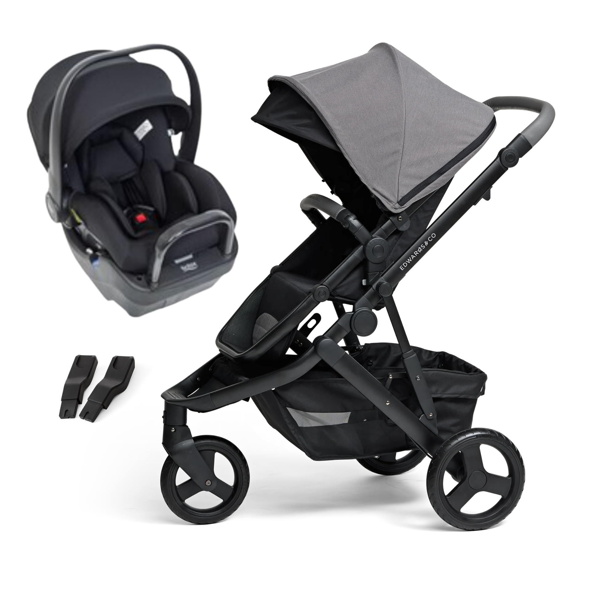 Edwards & Co Oscar M2 Stroller Travel Systems | B-Pod LITE Baby Capsule - Tiny Tots Baby Store 