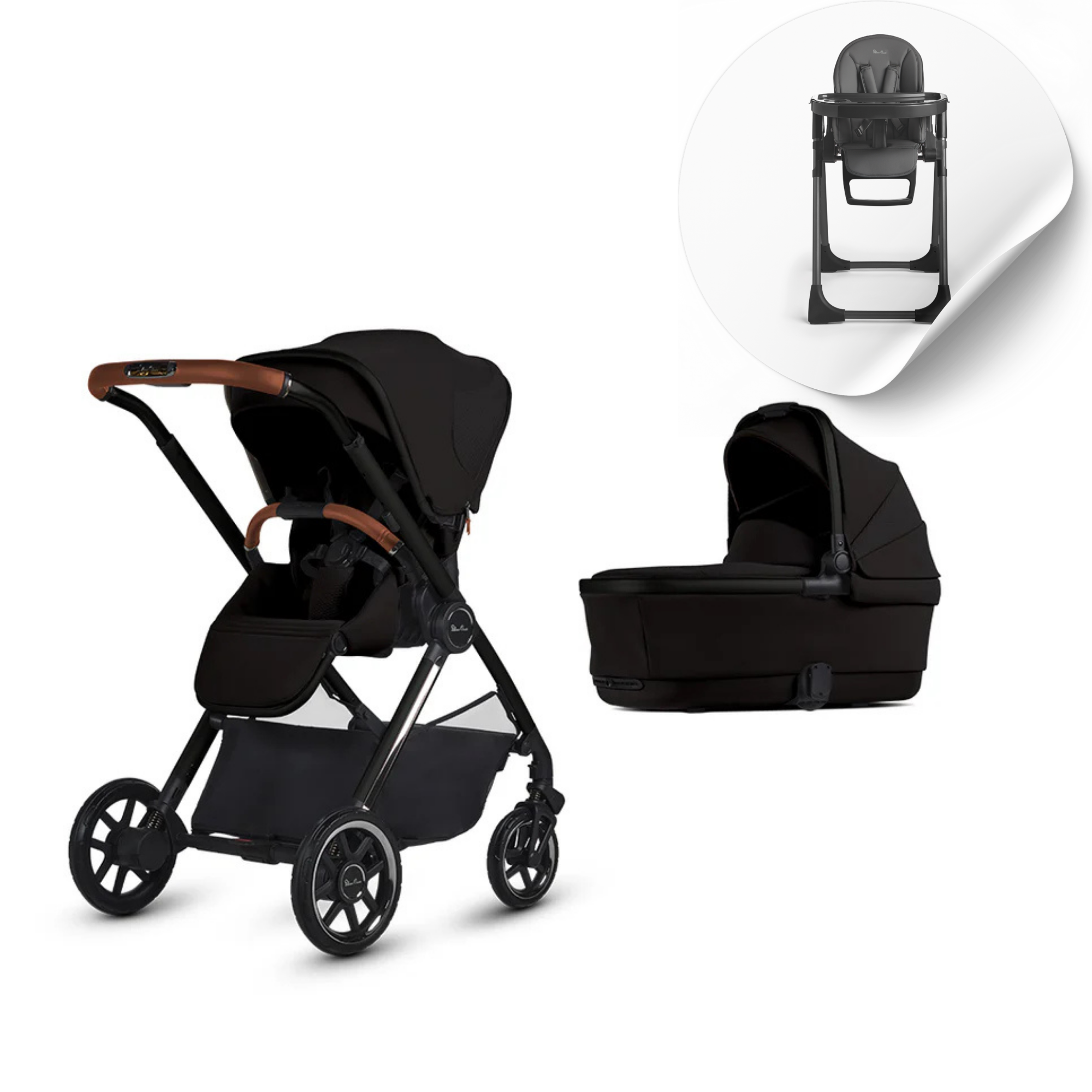 Silver Cross Reef 2 with Carrycot Special Edition –Nocturne FREE SilverCross High Chair worth $399