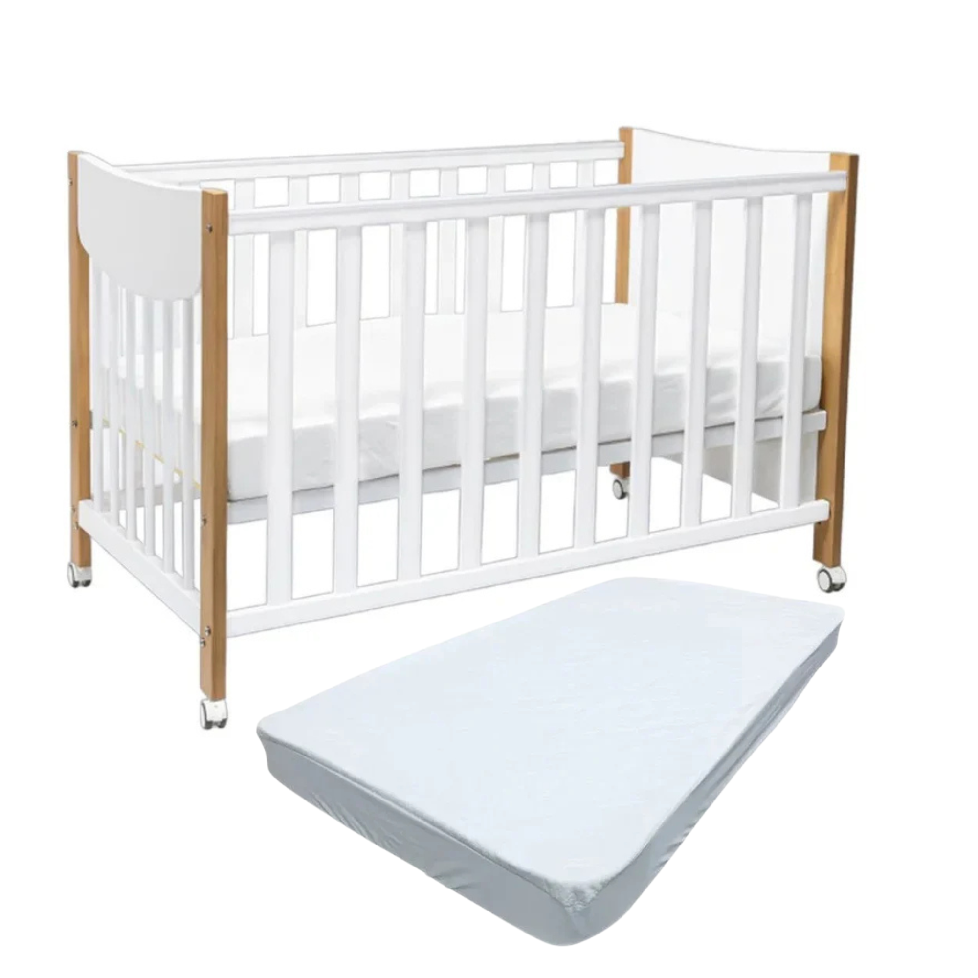 Sweet Pea Lucas compact cot  Mattress Package - Tiny Tots Baby Store 