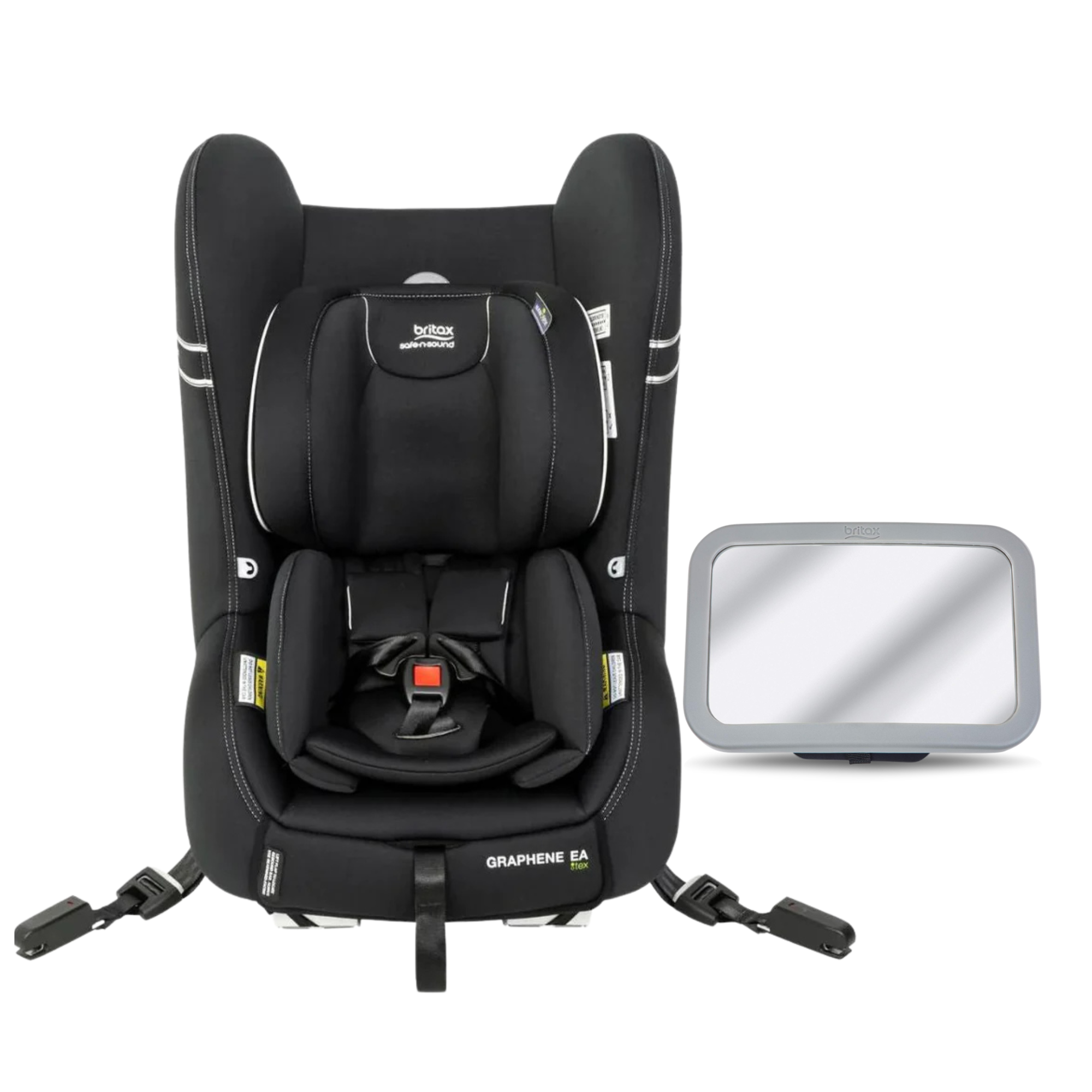 Britax  Safe-n-Sound Graphene EA Ifix TEX | Free Mirror Worth $39.95 (Dispatch Late JAN)