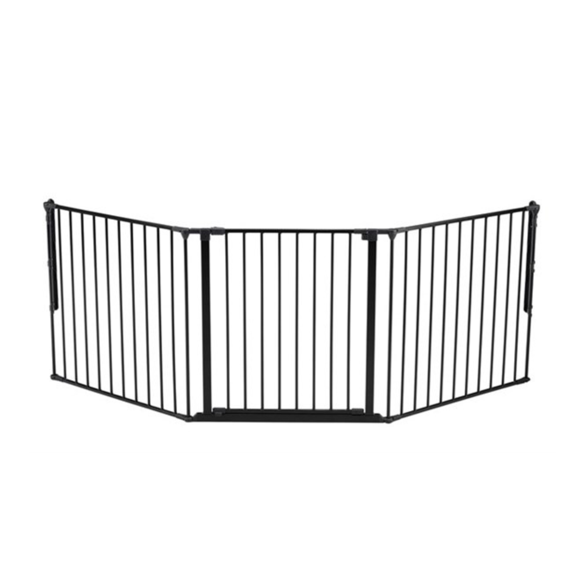 DogSpace Max Large multi expandable metal Pet gate, black - Tiny Tots Baby Store 