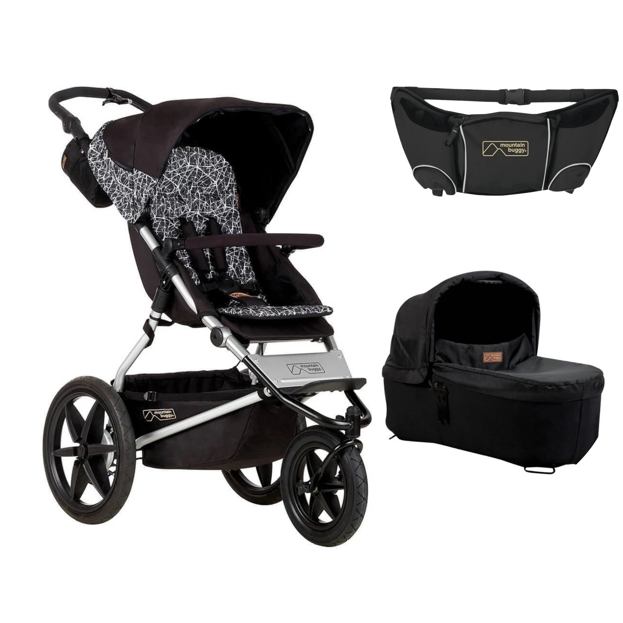 Mountain Buggy Terrain + Carry Cot FREE buggy pouch