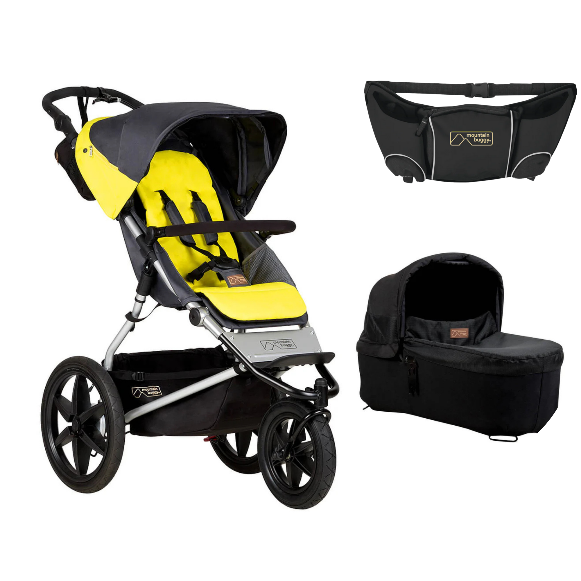 Mountain Buggy Terrain + Carry Cot FREE buggy pouch