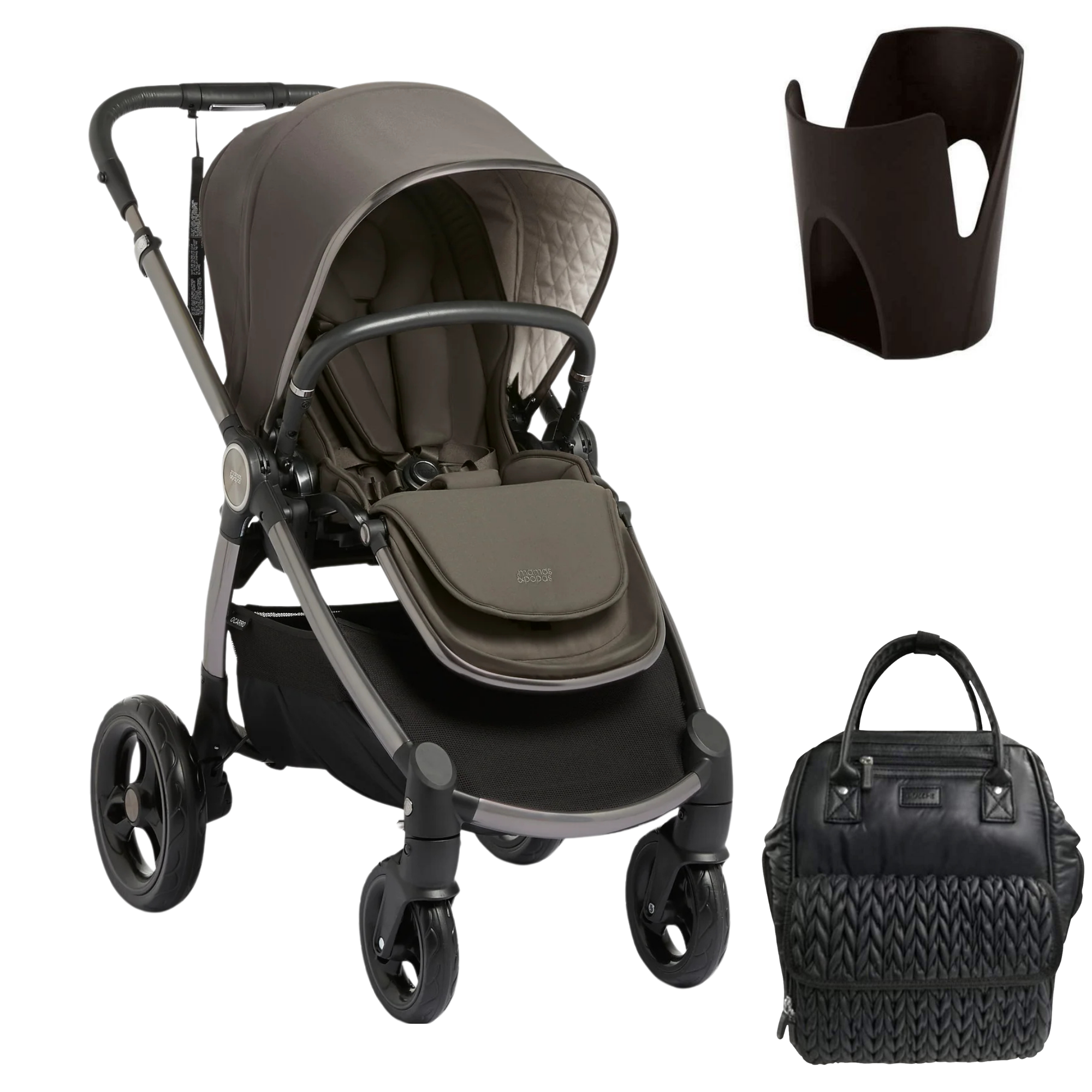 Mamas & Papas Ocarro All-Terrain Pram - Phantom (Black Friday OFFER)