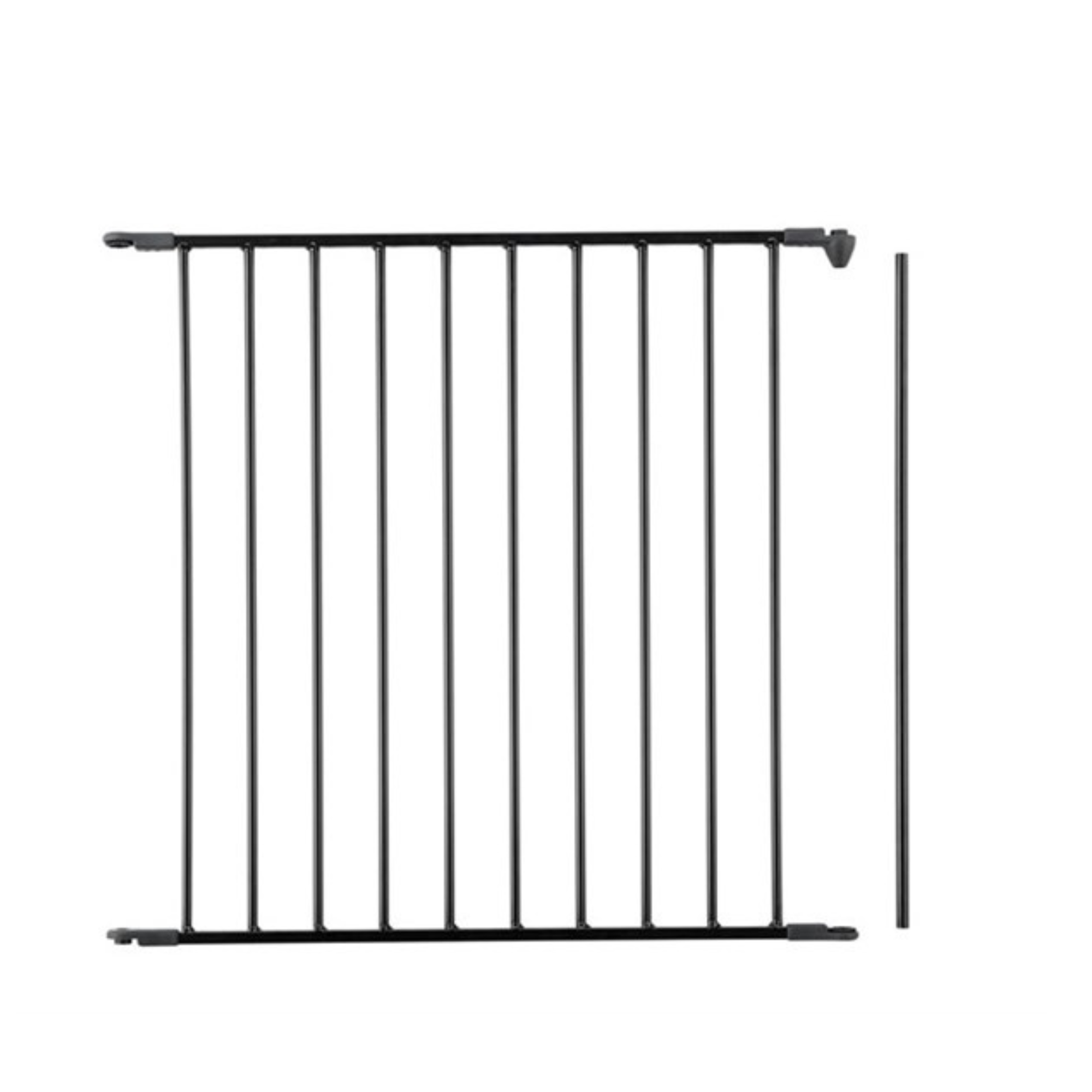 DogSpace 72 cm Extension for Max multi expandable Pet gate, black - Tiny Tots Baby Store 