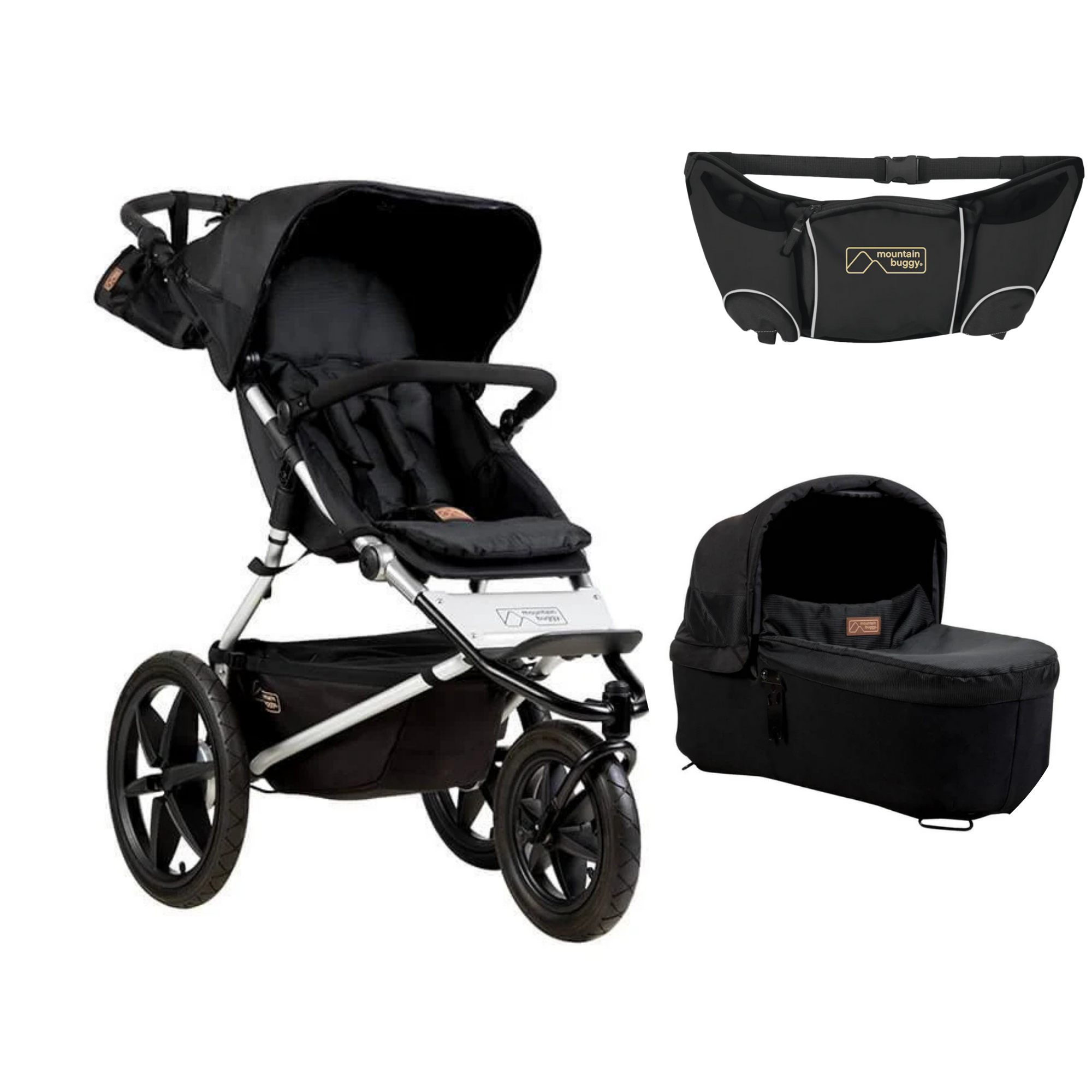 Mountain Buggy Terrain + Carry Cot FREE buggy pouch