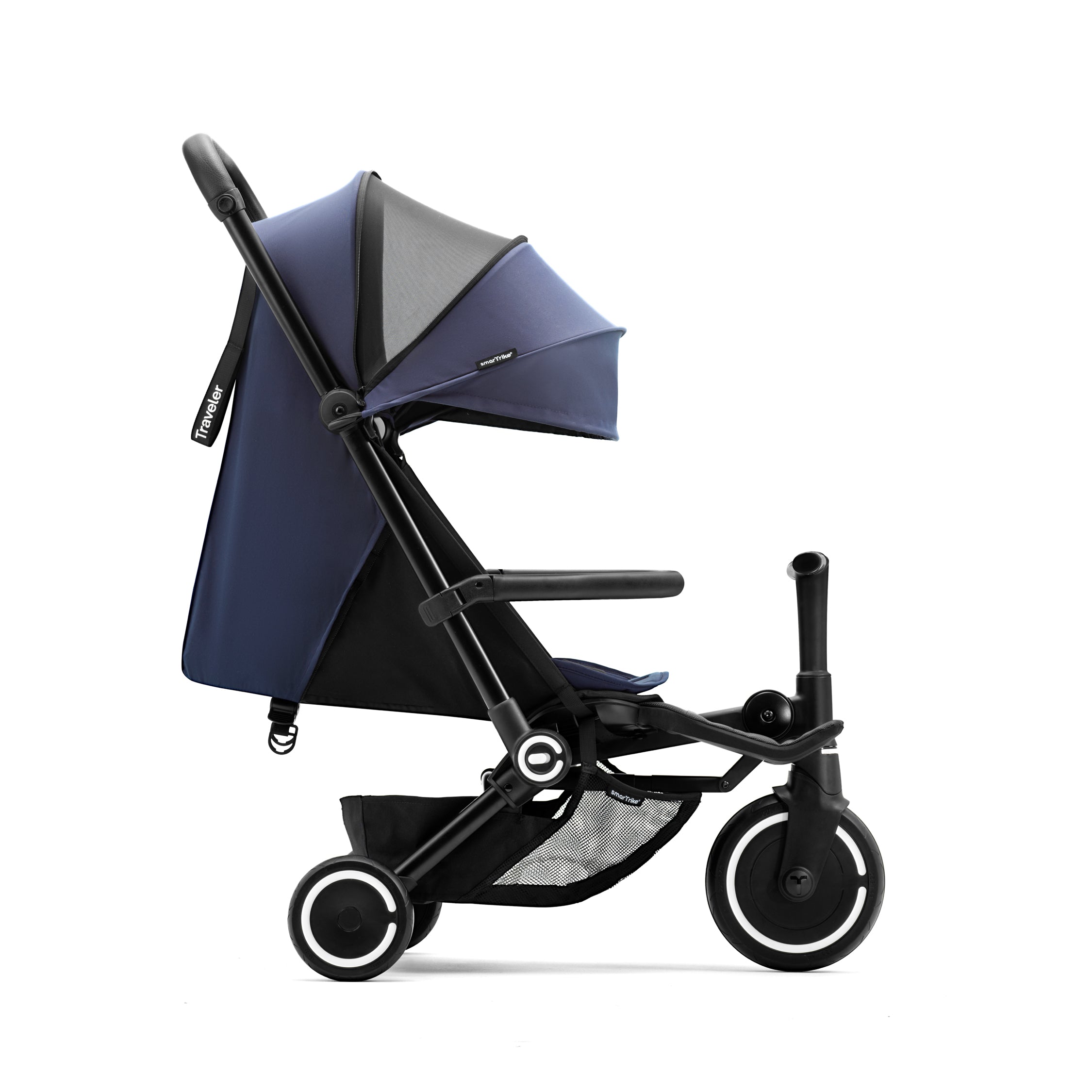 SmartTrike Traveler Stroller BLUE - Tiny Tots Baby Store 