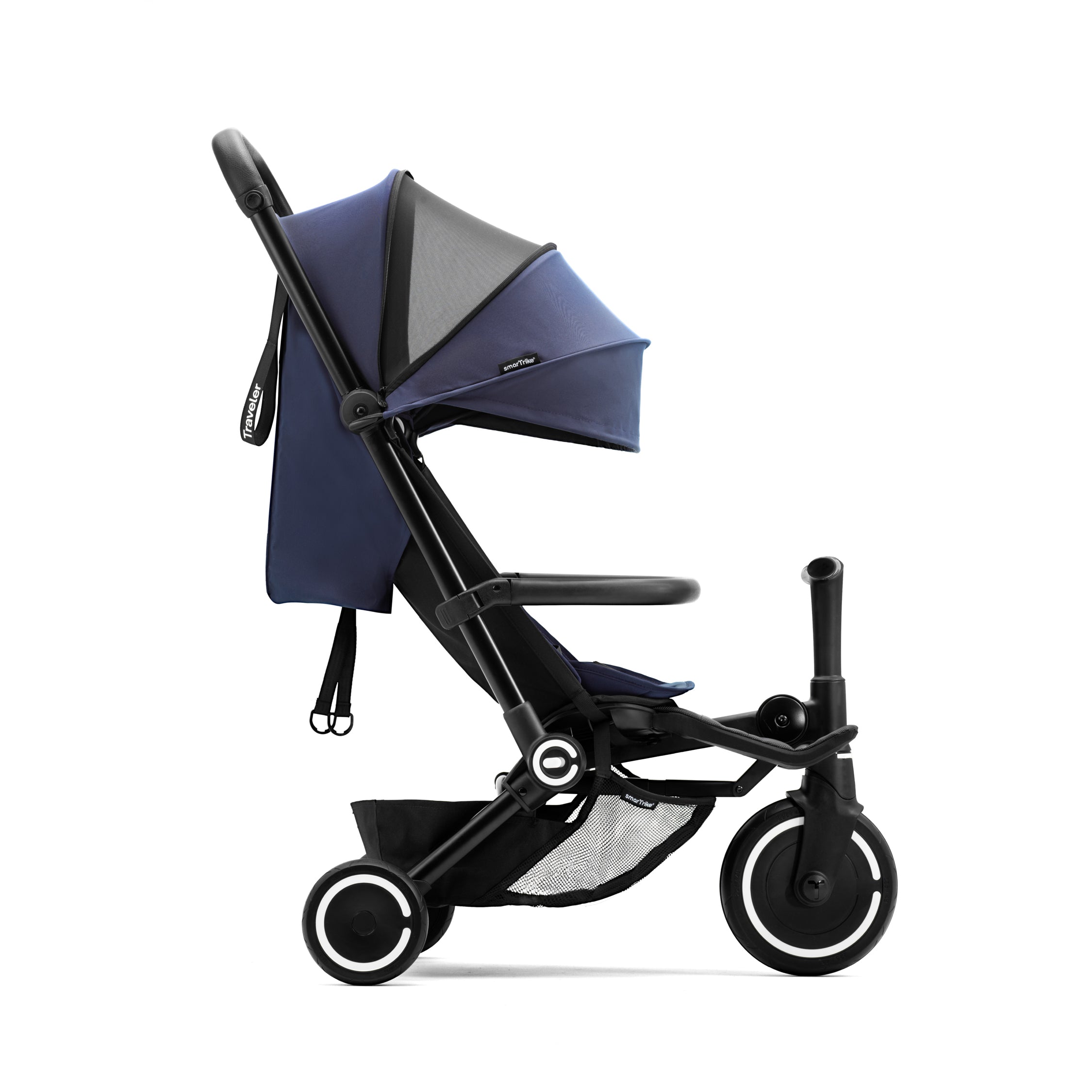 SmartTrike Traveler Stroller BLUE - Tiny Tots Baby Store 