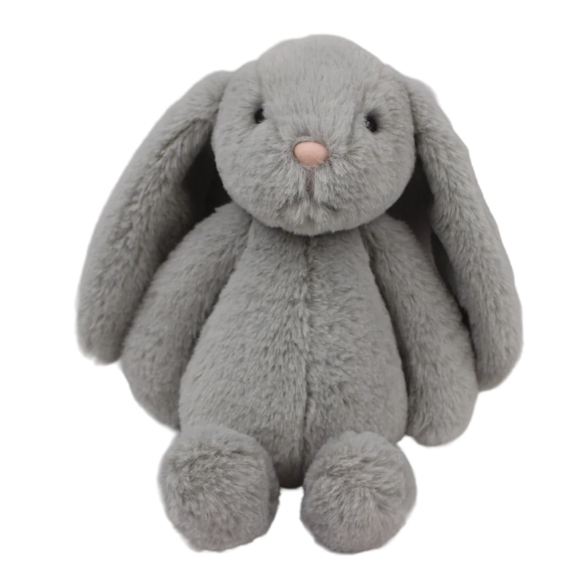 Petite Vous Ziggy the Grey Rabbit (26cm H) - Tiny Tots Baby Store 