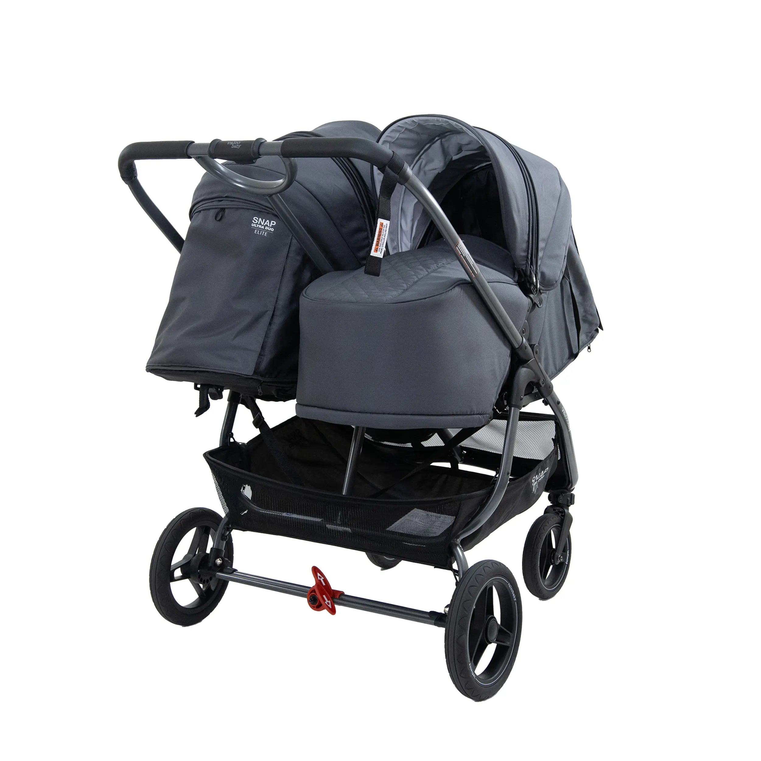 Valcobaby Snap ULTRA Duo, ELITE signature grey - Tiny Tots Baby Store 