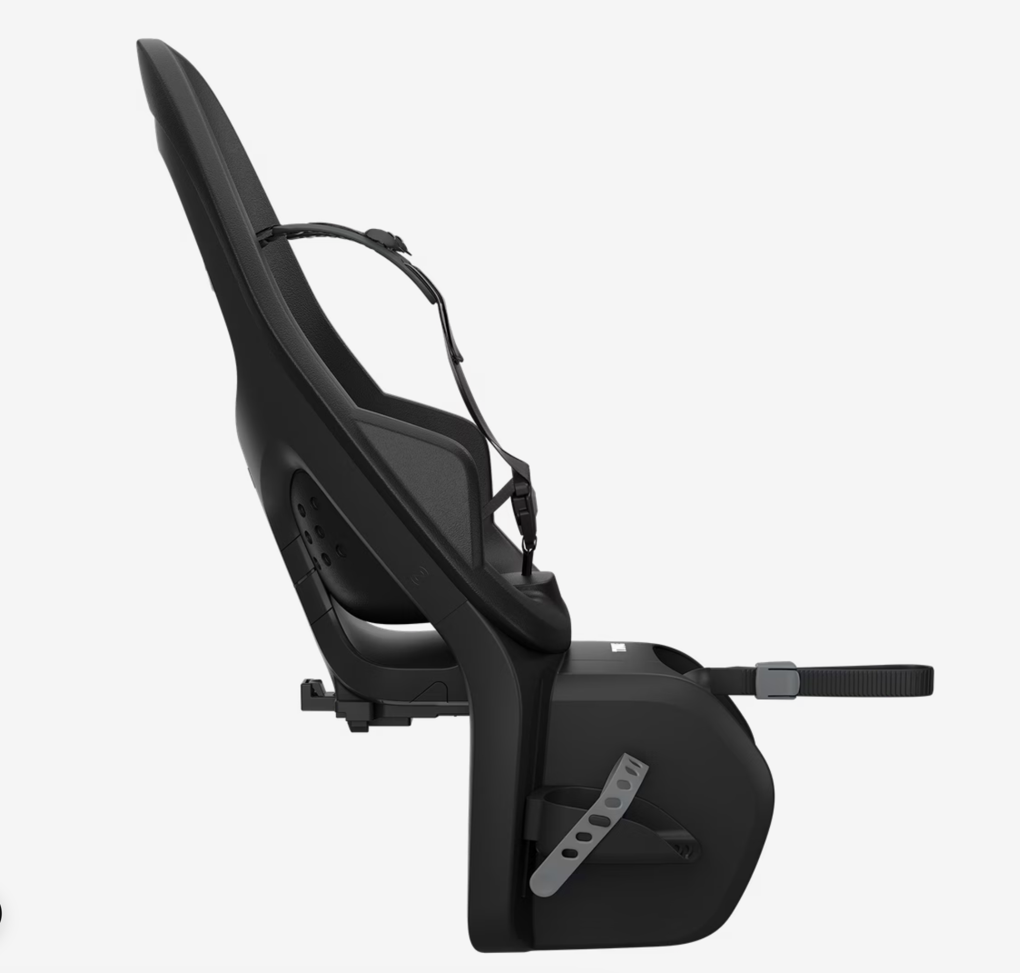 Thule Yepp 2 MIK HD rack mounted child bike seat midnight BLACK - Tiny Tots Baby Store 