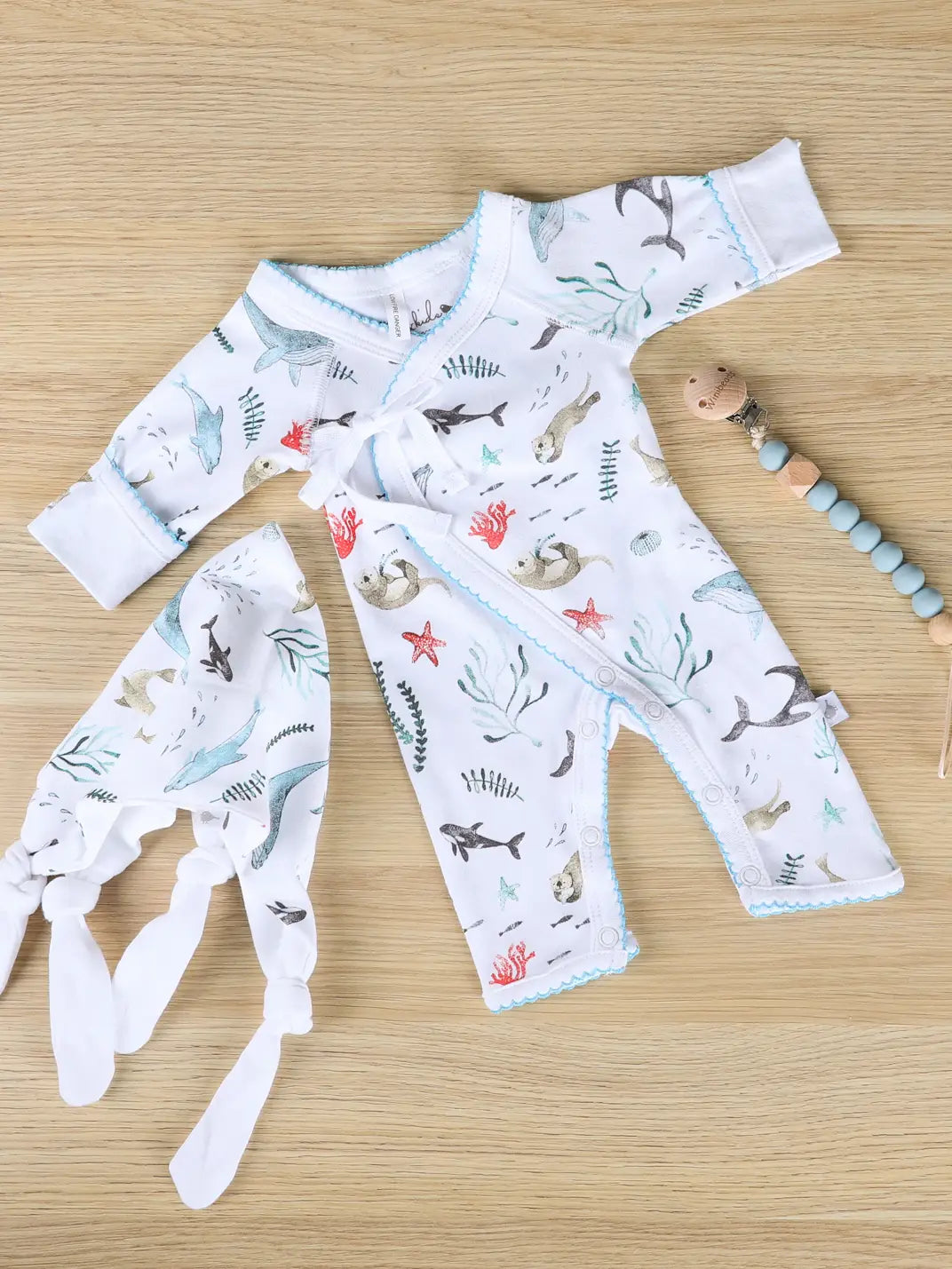 Emotion & Kids Under the Sea Crossover Prem Outfit - Tiny Tots Baby Store 