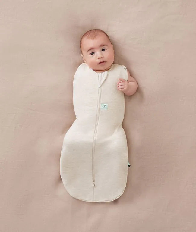 Cocoon Swaddle Bag 1.0 TOG Oatmeal Marle - Tiny Tots Baby Store 