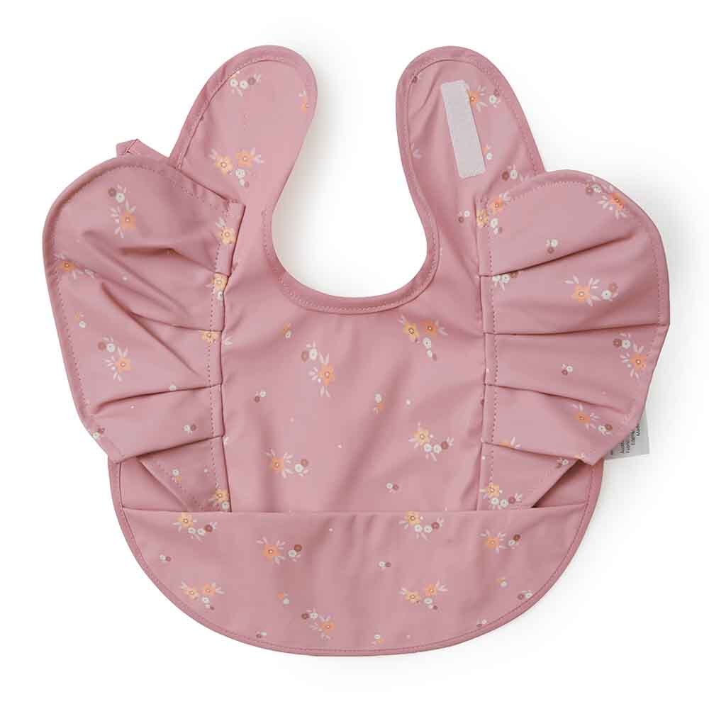 Snuggle Hunny Daisy Frill Snuggle Bib - Tiny Tots Baby Store 