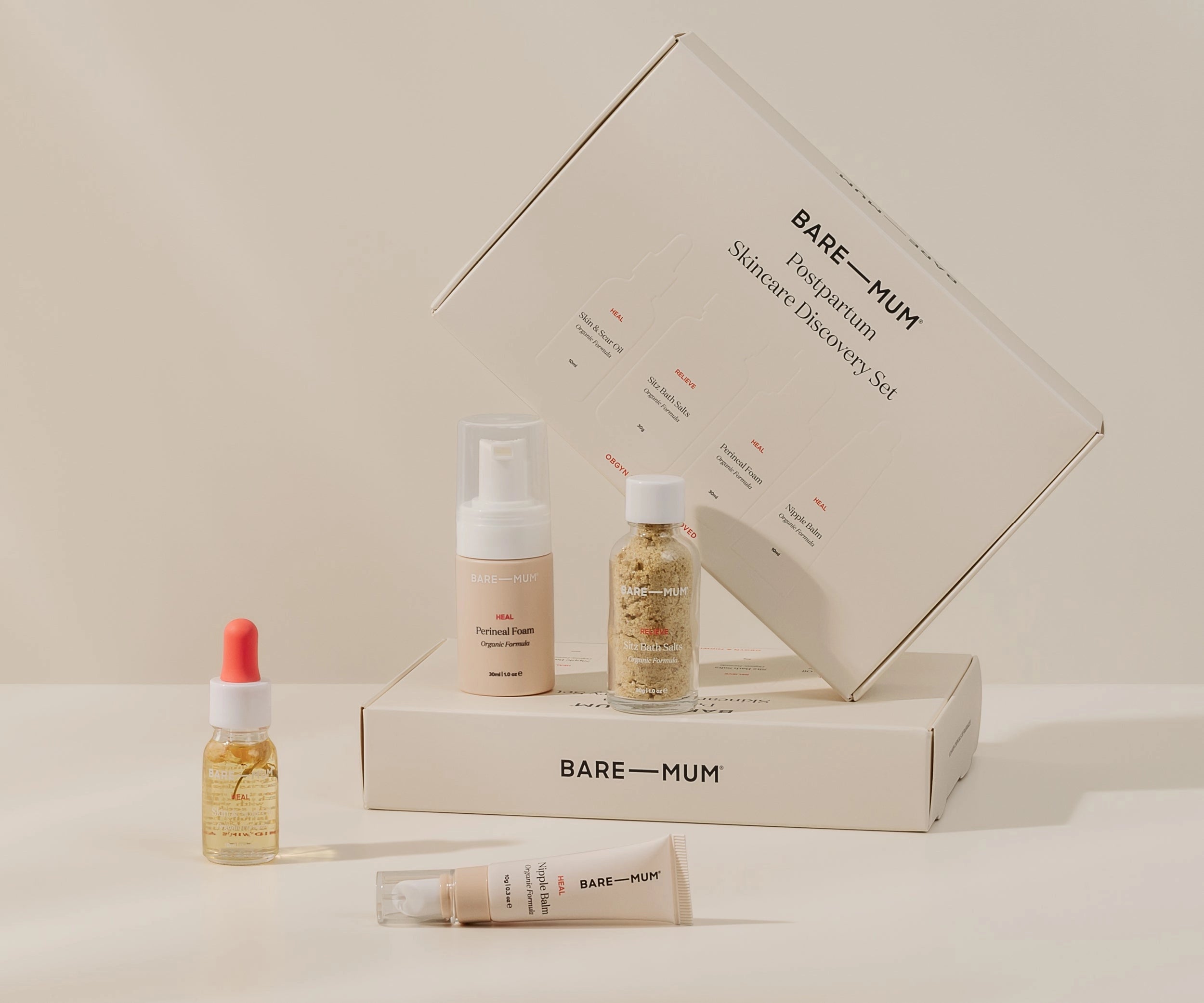 Bare Mum Postpartum Skincare Discovery Set - Tiny Tots Baby Store 