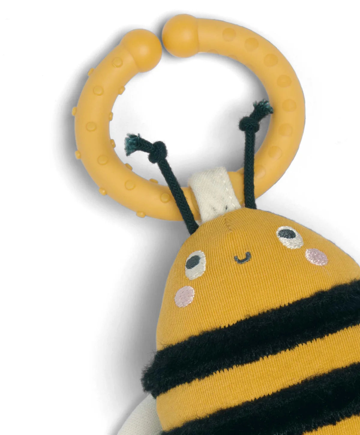 Mamas & Papas Grateful Garden Multi Linkie Bee Teething Toy - Tiny Tots Baby Store 