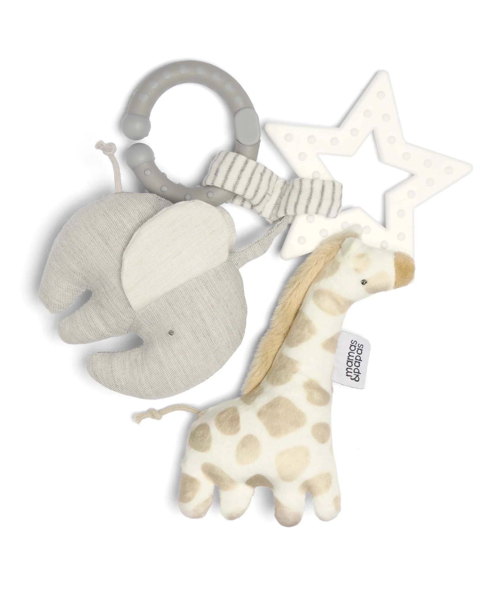 Mamas & Papas Welcome to the World Safari Linkie Soft Toy - Tiny Tots Baby Store 