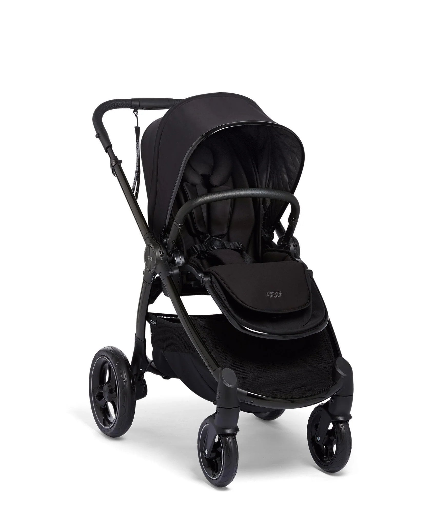 Mamas & Papas Ocarro All-Terrain Pram + Bassinet Carbon ( Intro Offer Free Cup Holder) - Tiny Tots Baby Store 