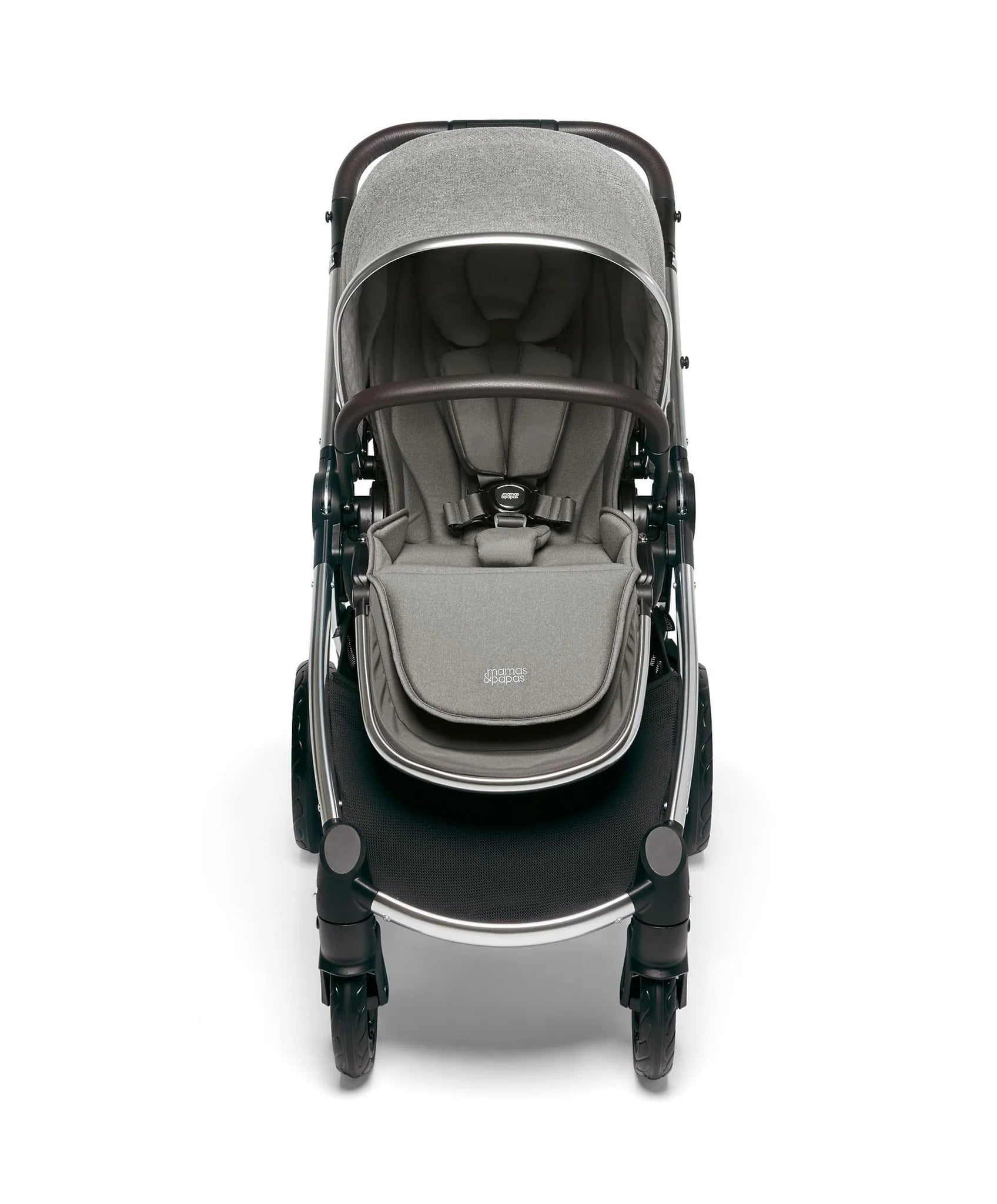 Mamas & Papas Ocarro All-Terrain Pram -Woven Grey - Tiny Tots Baby Store 