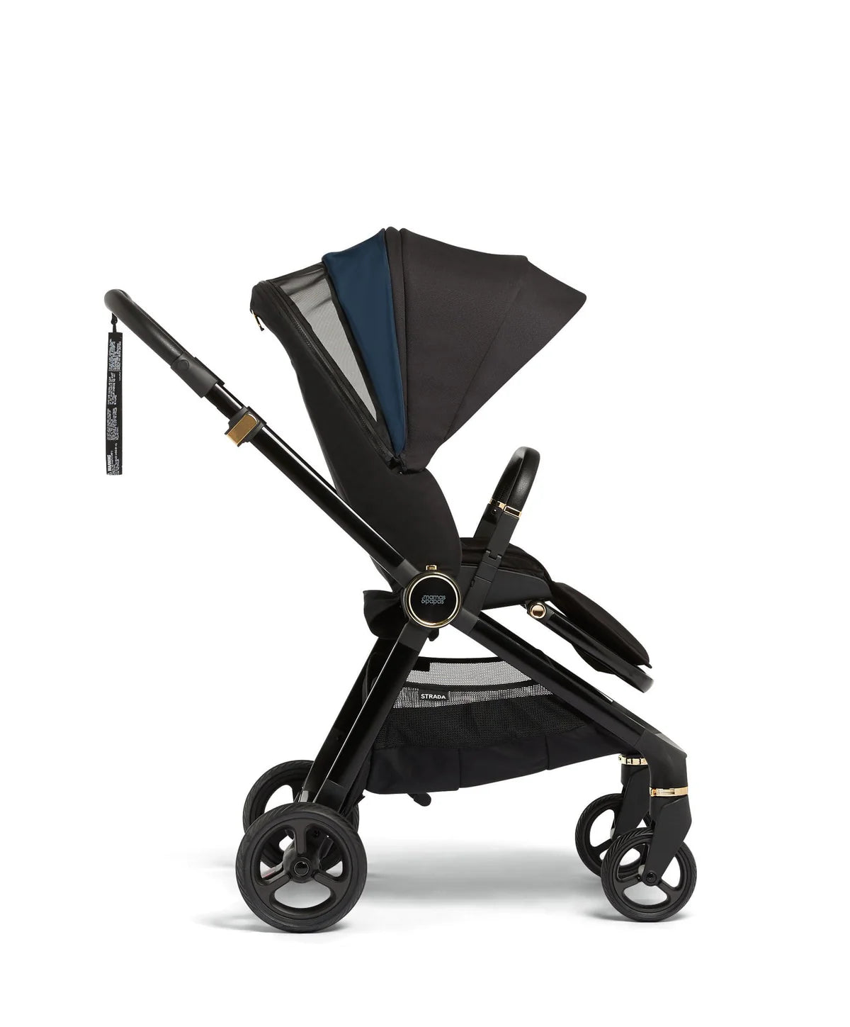 Mamas & Papas Strada Pram - Black Diamond - Tiny Tots Baby Store 