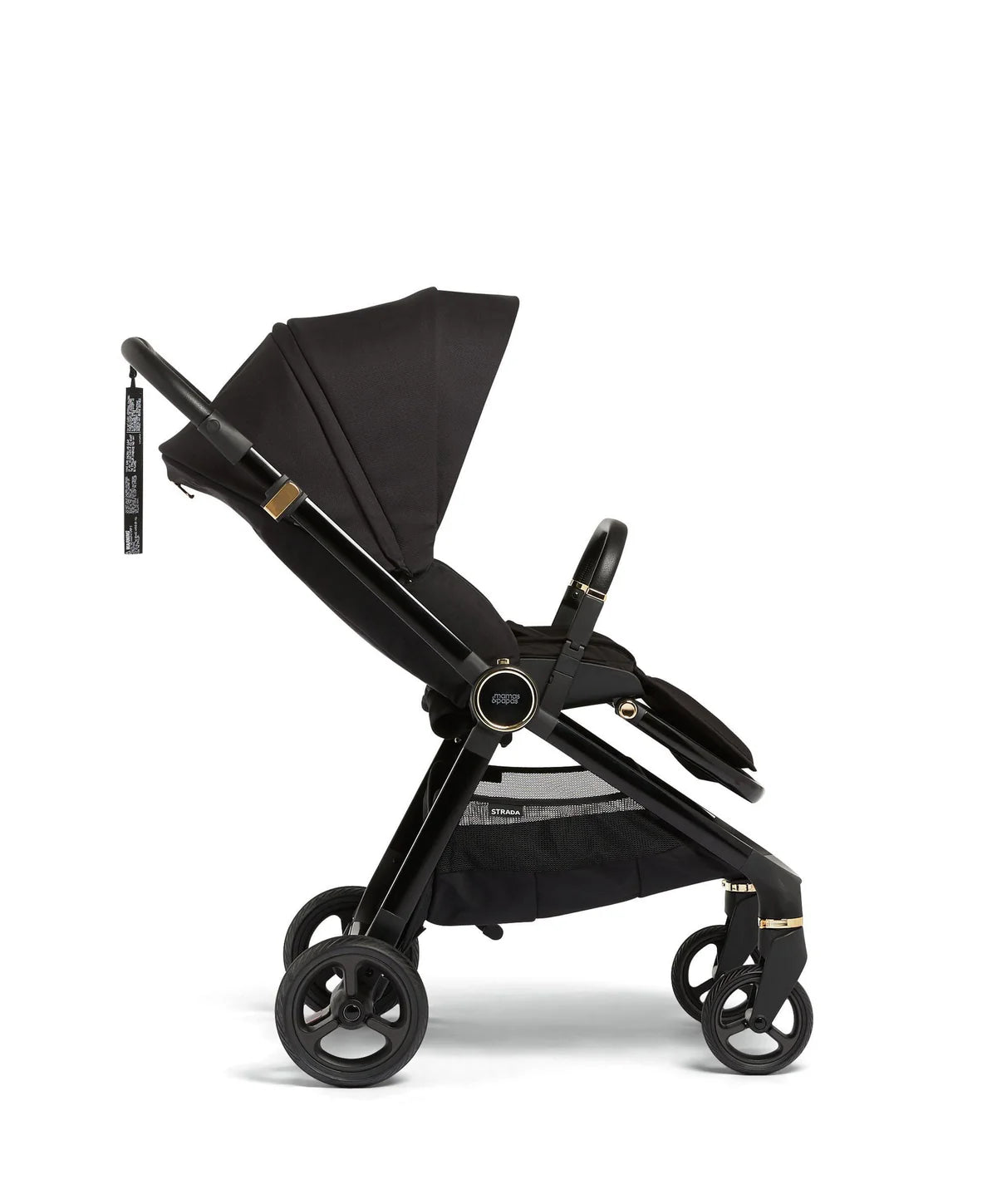 Mamas & Papas Strada Pram - Black Diamond - Tiny Tots Baby Store 