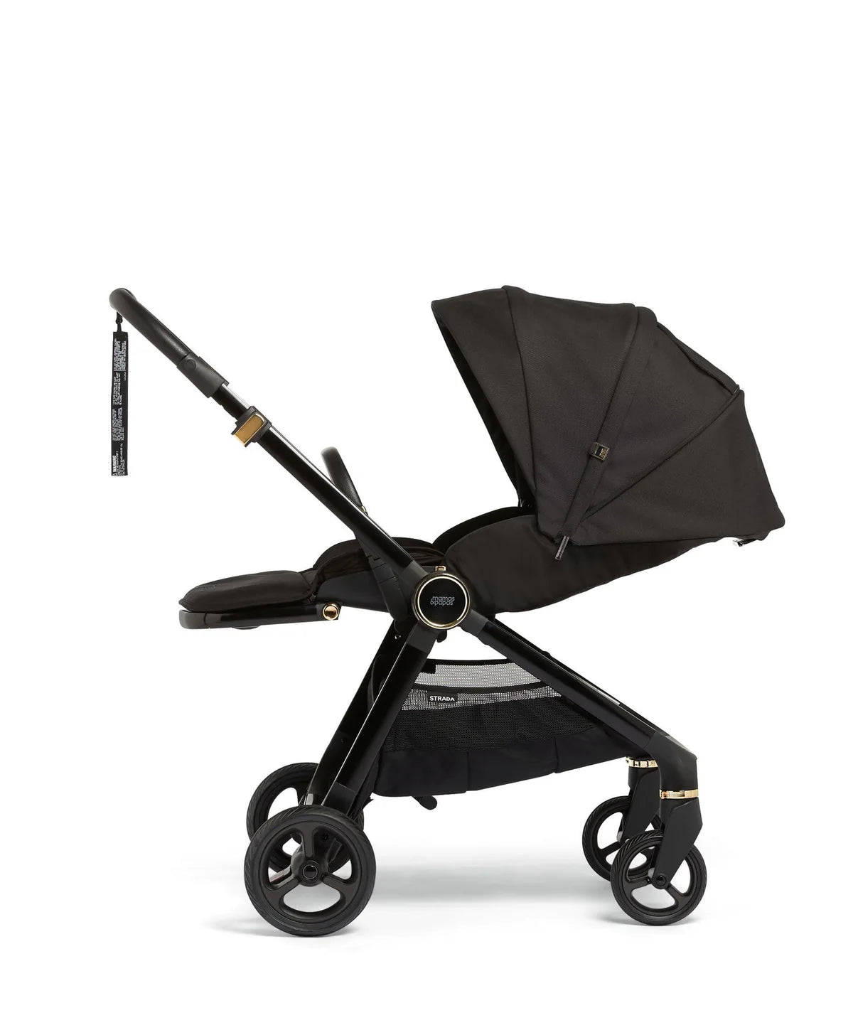 Mamas & Papas Strada Pram - Black Diamond - Tiny Tots Baby Store 