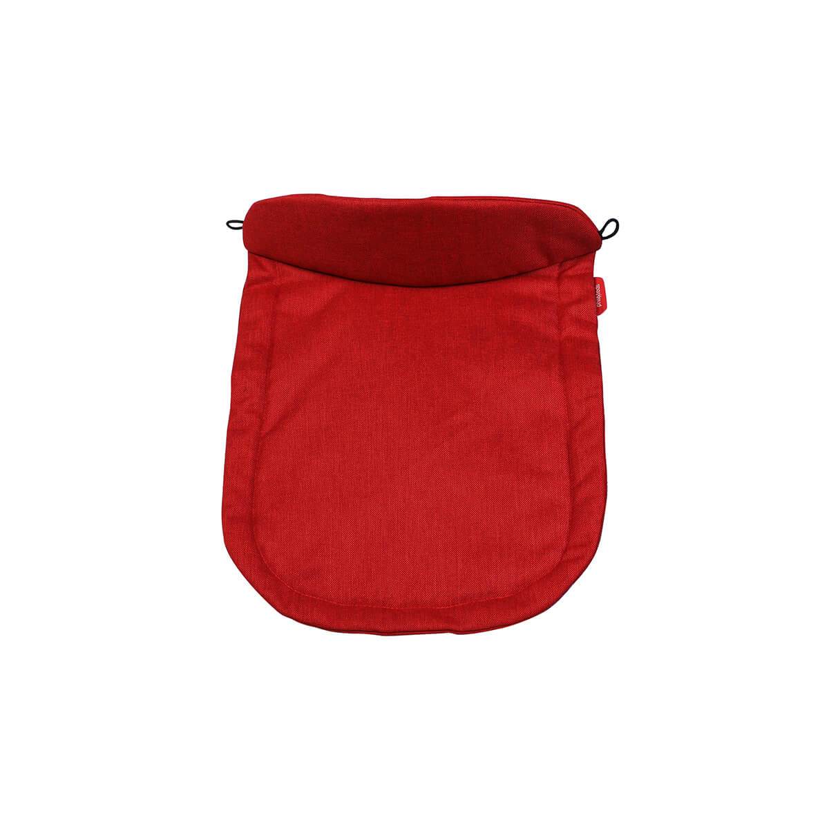 phil&teds snug carrycot lid in chilli red colour_chilli