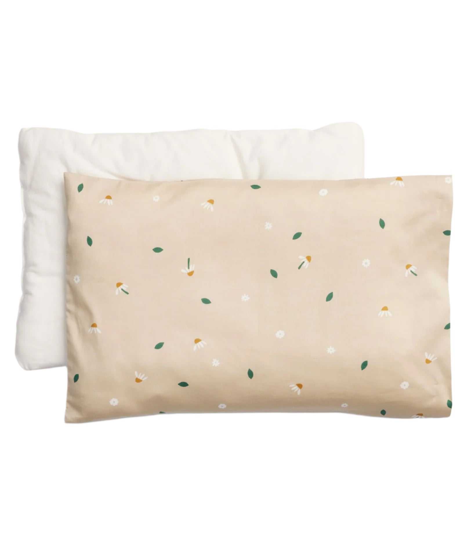 ErgoPouch Organic Toddler Pillow & Case Daisy Sprinkle - Tiny Tots Baby Store 