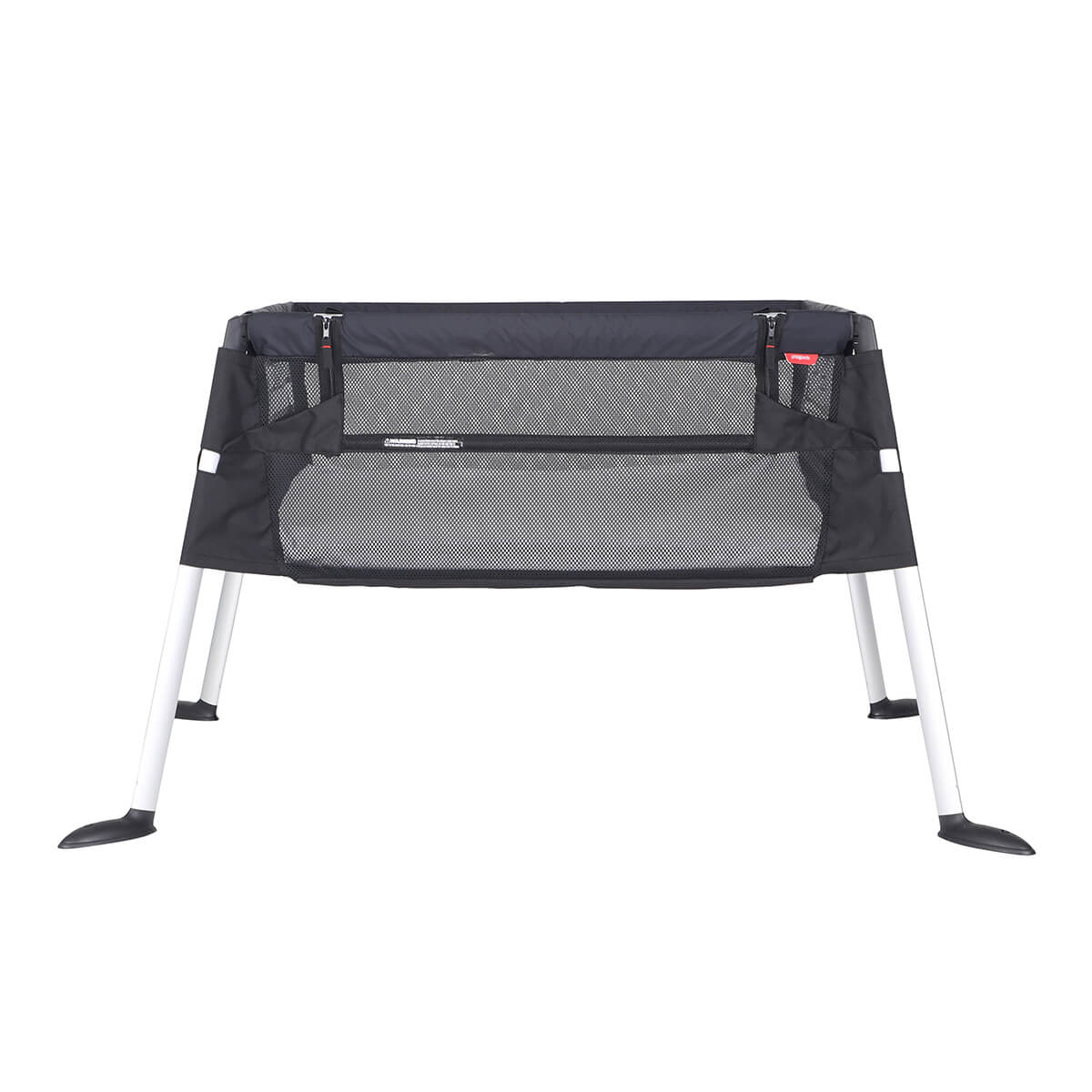 phil&teds traveller travel cot stand-alone bassinet mode_black