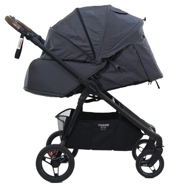 Valco Baby Trend Ultra Elite Stroller Signature Grey - Tiny Tots Baby Store 