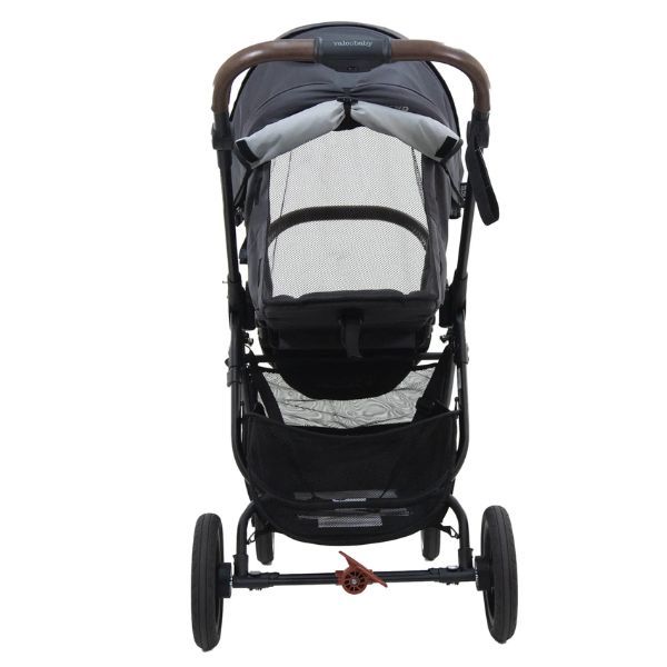 Valco Baby Trend Ultra Elite Stroller Signature Grey - Tiny Tots Baby Store 