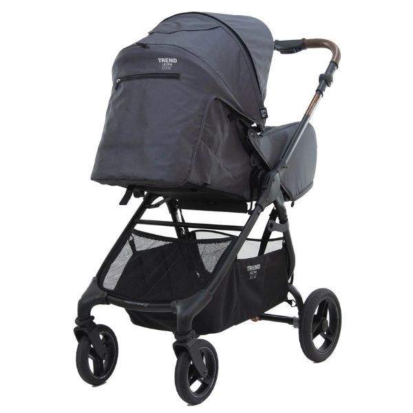 Valco Baby Trend Ultra Elite Stroller Signature Grey - Tiny Tots Baby Store 